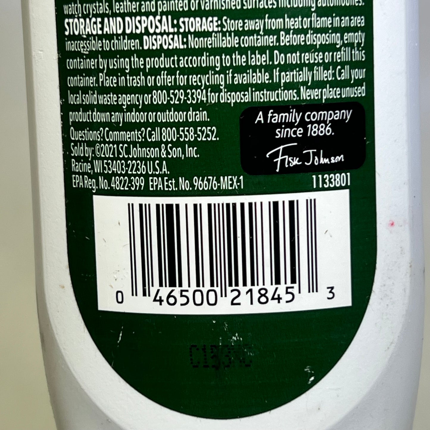 SC JOHNSON (2 PACK) OFF! Deep Woods Mosquito Repellent 6 Fl Oz Clear 1133801