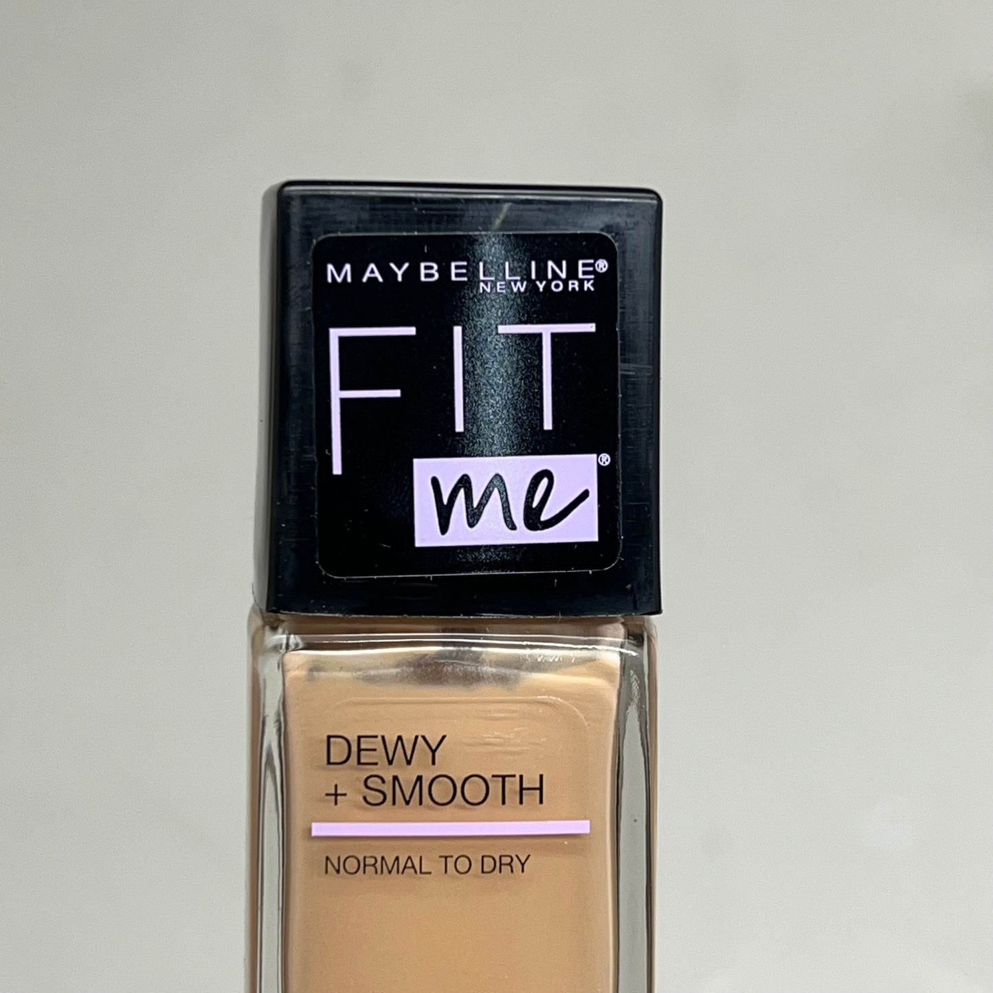MAYBELLINE(2 PACK) Fit Me Dewy+Smooth Foundation Vitamin E 1 Fl Oz Classic Ivory