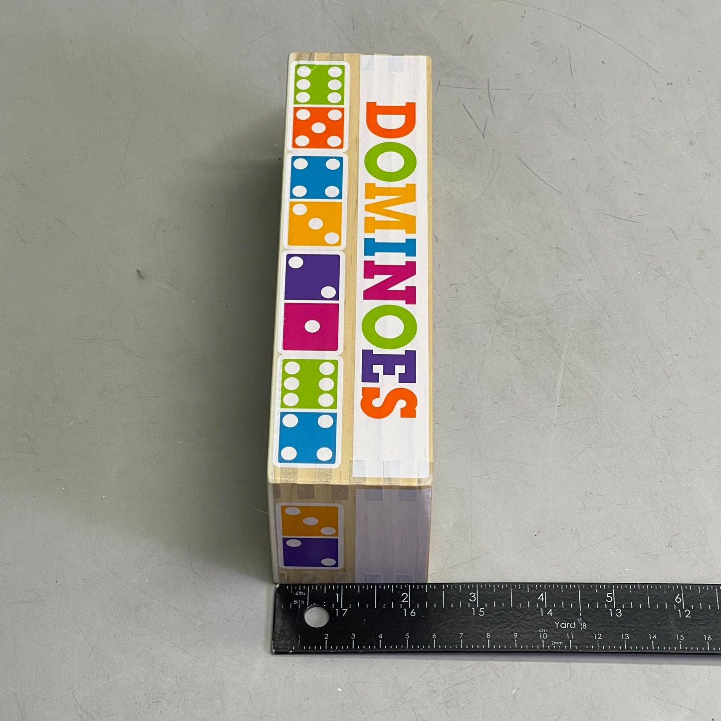 ZA@ MELISSA & DOUG Dominoes Game 28 Pieces Multicolor Wood 30388 A