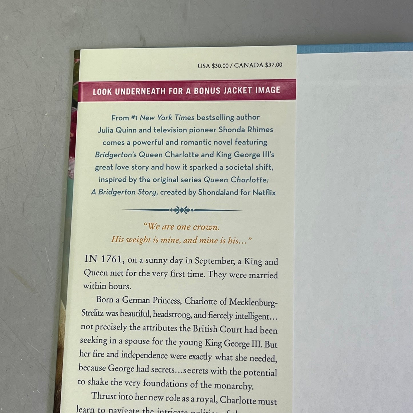 QUEEN CHARLOTTE Before Bridgerton Came A Love Story That Changed The Ton Book