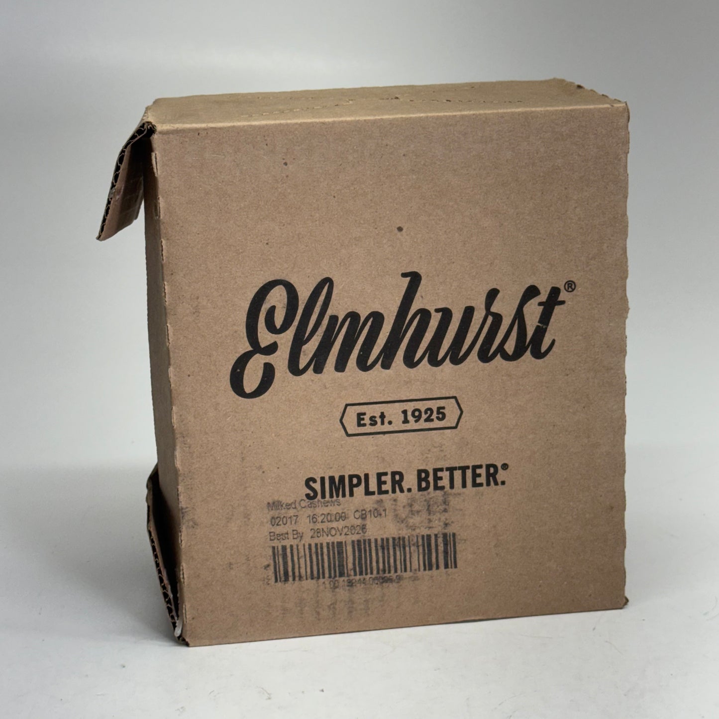 ELMHURST (6 PACK) Milked Cashews 32 fl oz. BB 11/26