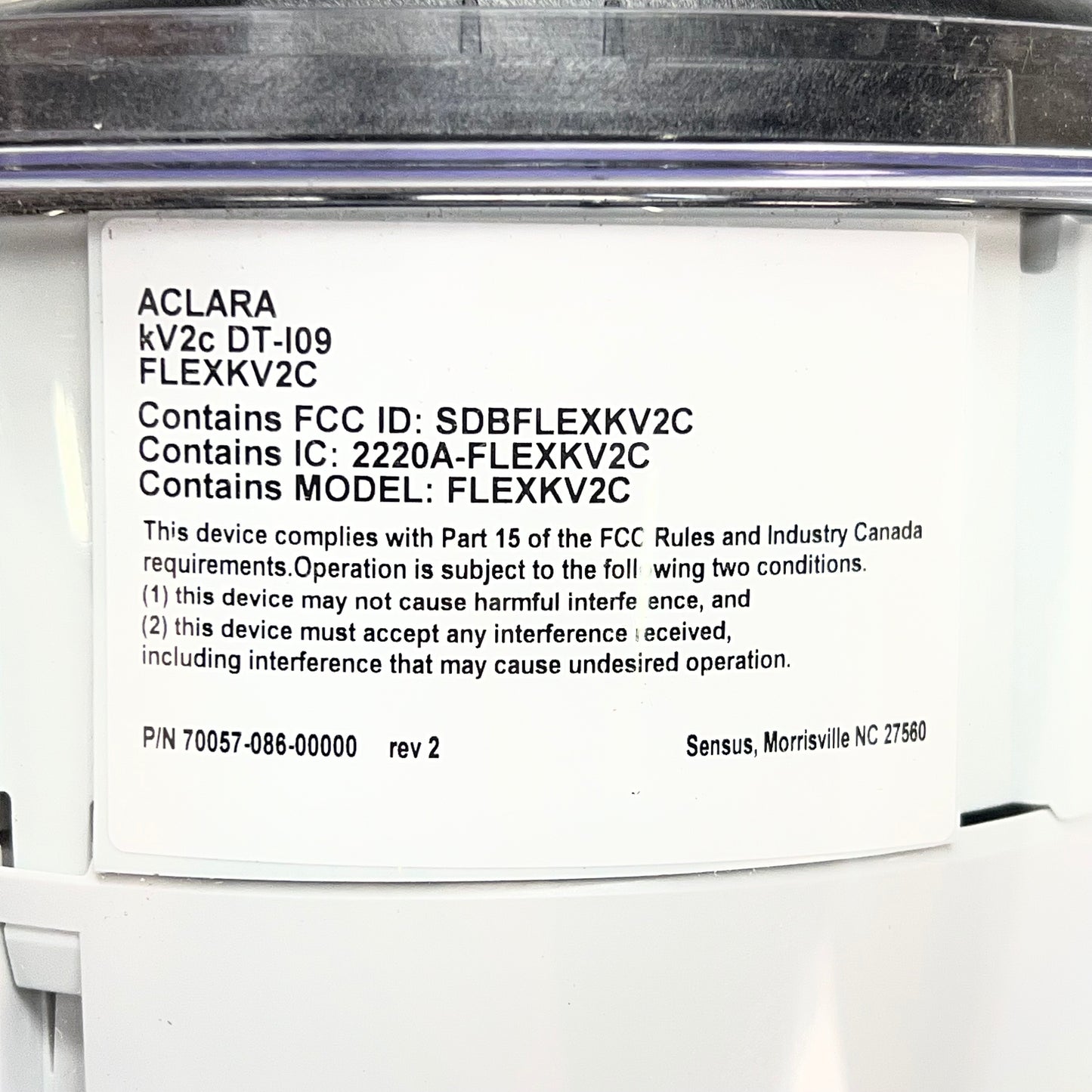 ACLARA Gen 5 Meter Fitzall Kv2c Advanced Power Customizable White ANSX002985