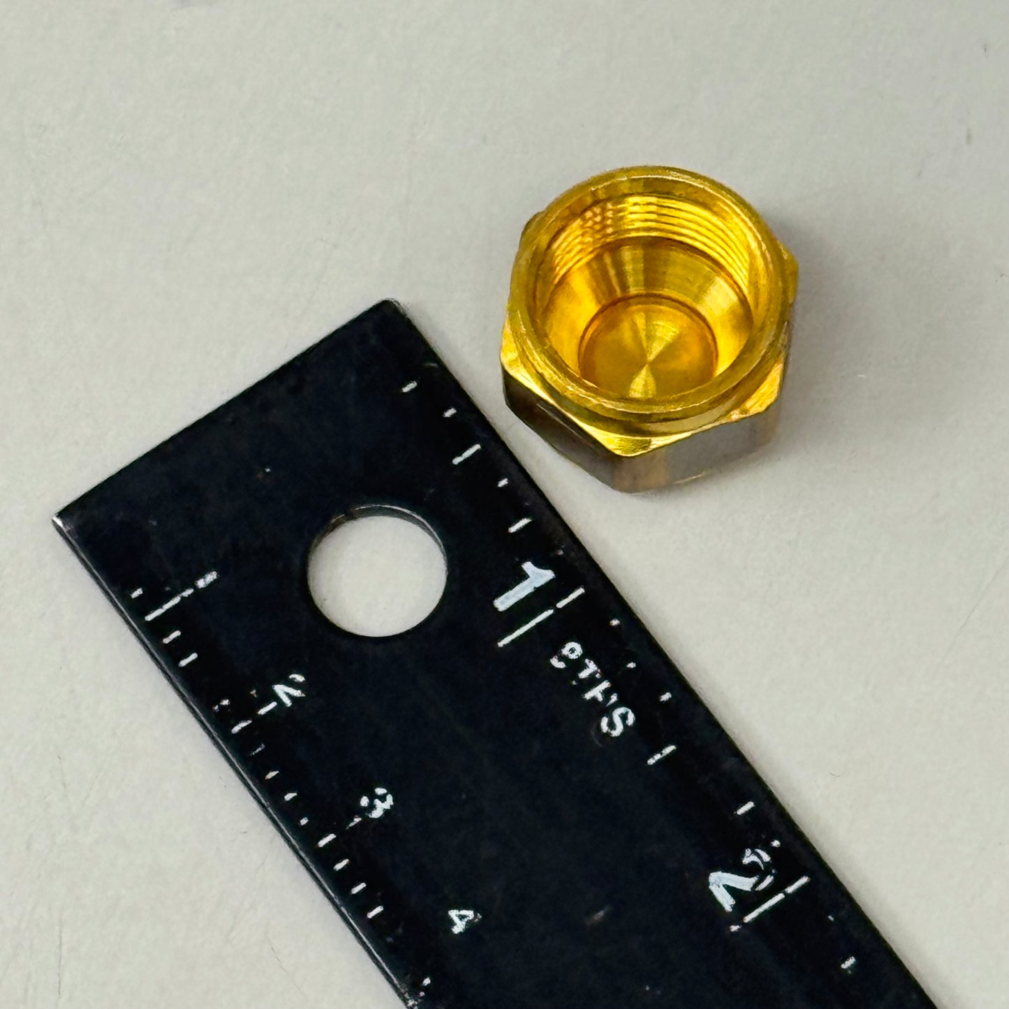 BRASS CRAFT (10Pack) Tube Flare Cap 3/8" Brass 40-6X