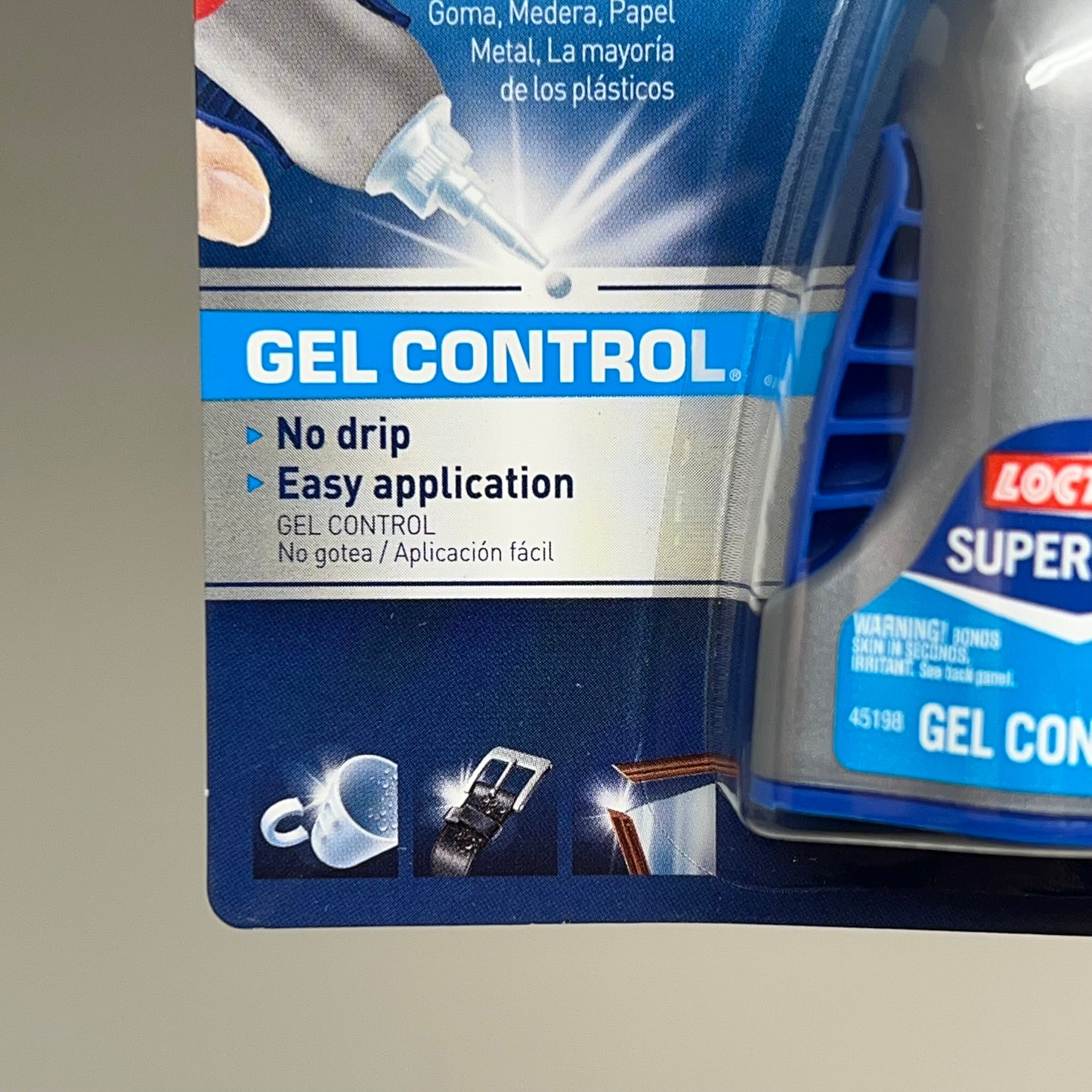 HENKEL LOCTITE (6 PACK) Super Glue Gel Control no Drip Easy Application 234790