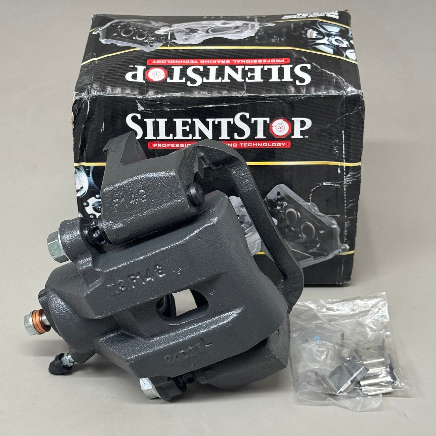 SILENT STOP Ultra Quiet Bracketed Semi Loaded Caliper Disc Brake 12-9396