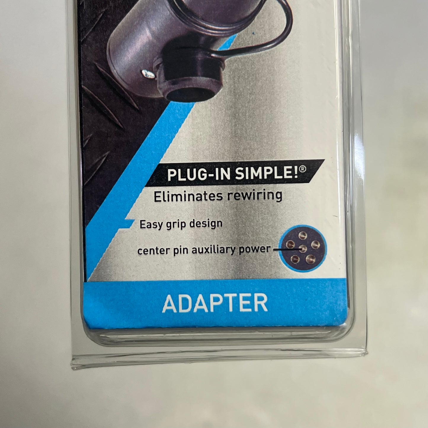 HOPKINS 7 Round To 6 Round Adapter Impact & Corrosion Resistant Black 47445