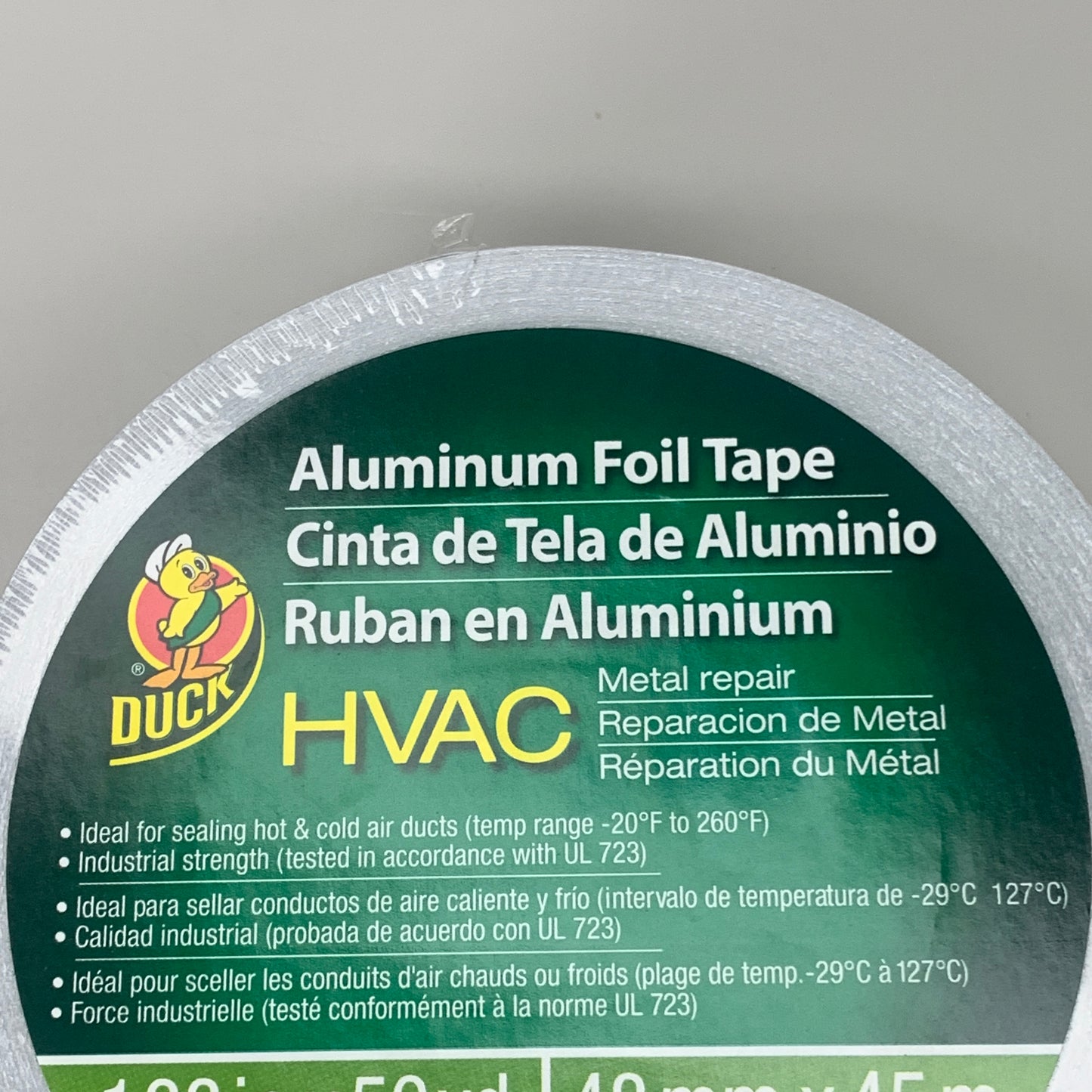 3-PK SHURTAPE DUCK TAPE Aluminum Foil Tape 1.88 IN X 50 YD 240225