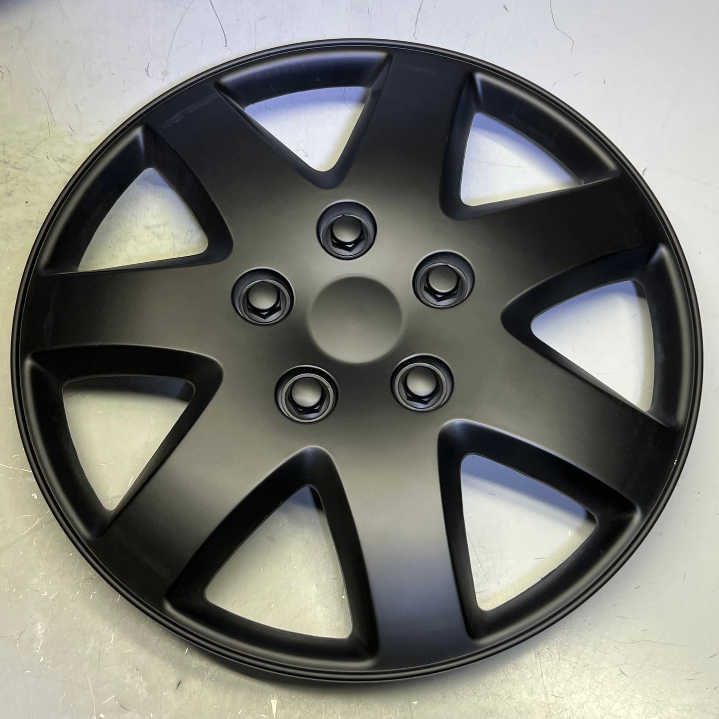 AUTOCRAFT (4 PACK) 15" Wheel Covers, Rust Resistant Finish, Black AC219