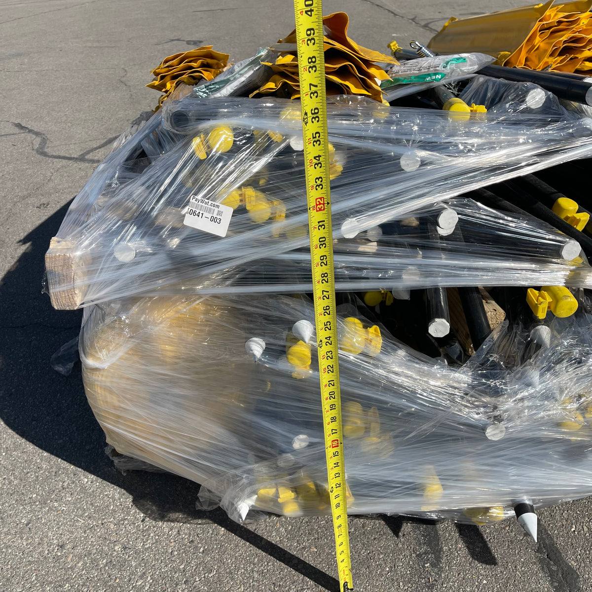 CIRCO(?) Carport/Greenhouse Parts Black & Yellow