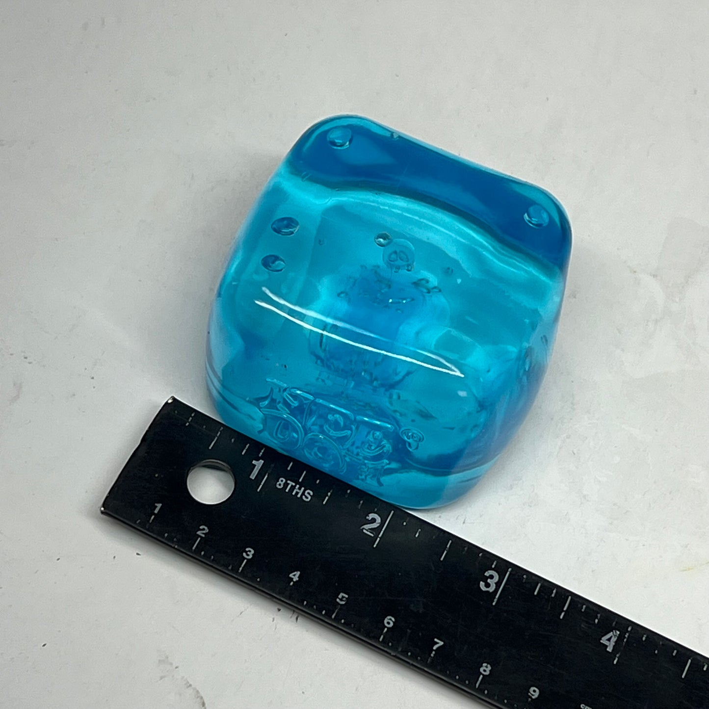 NEE DOH (2 PACK) Nice Cube Super Solid Squish Collectable 2.25" Blue 25362HY