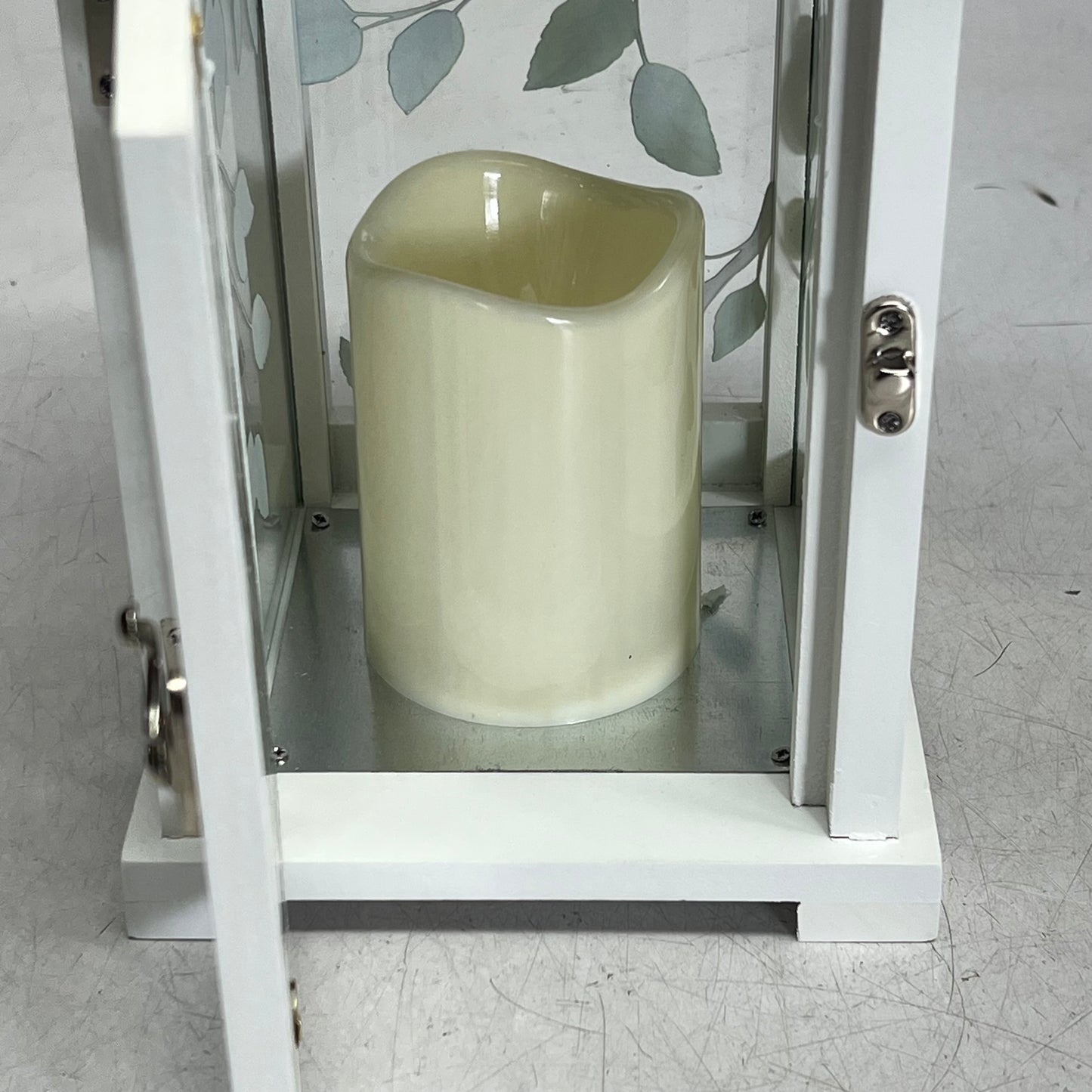 CARSON HOME ACCENTS Hearts Forever Lantern Picturesque 13.5'x5" White 57595
