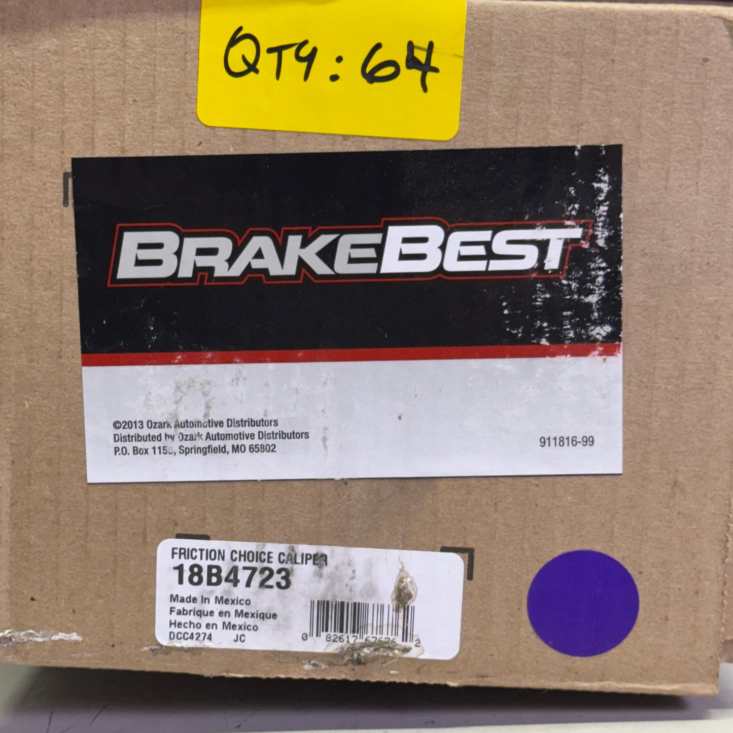 BRAKEBEST Friction Choice Caliper Grey 18B4723