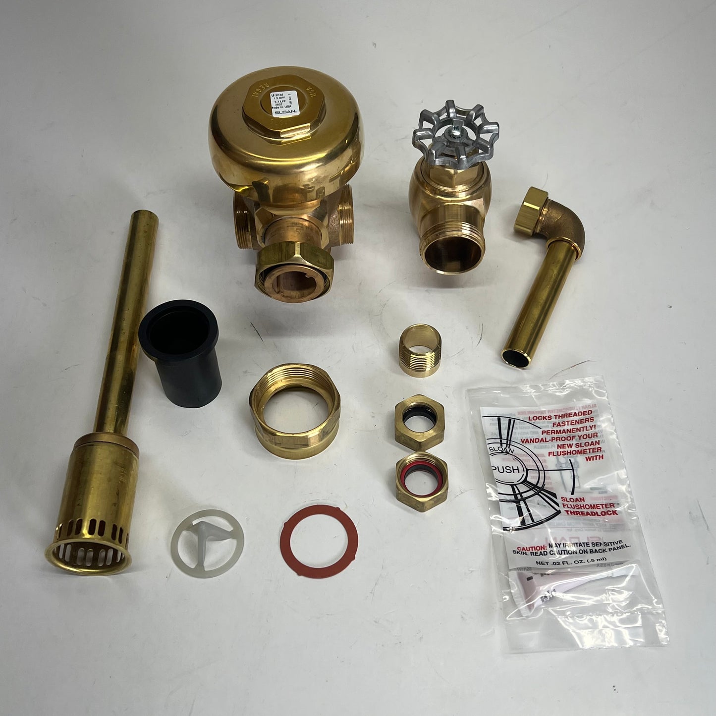 SLOAN  Flushometer Regal 613 Single Flush 1.5 GPF Rough Brass Finish 3989040