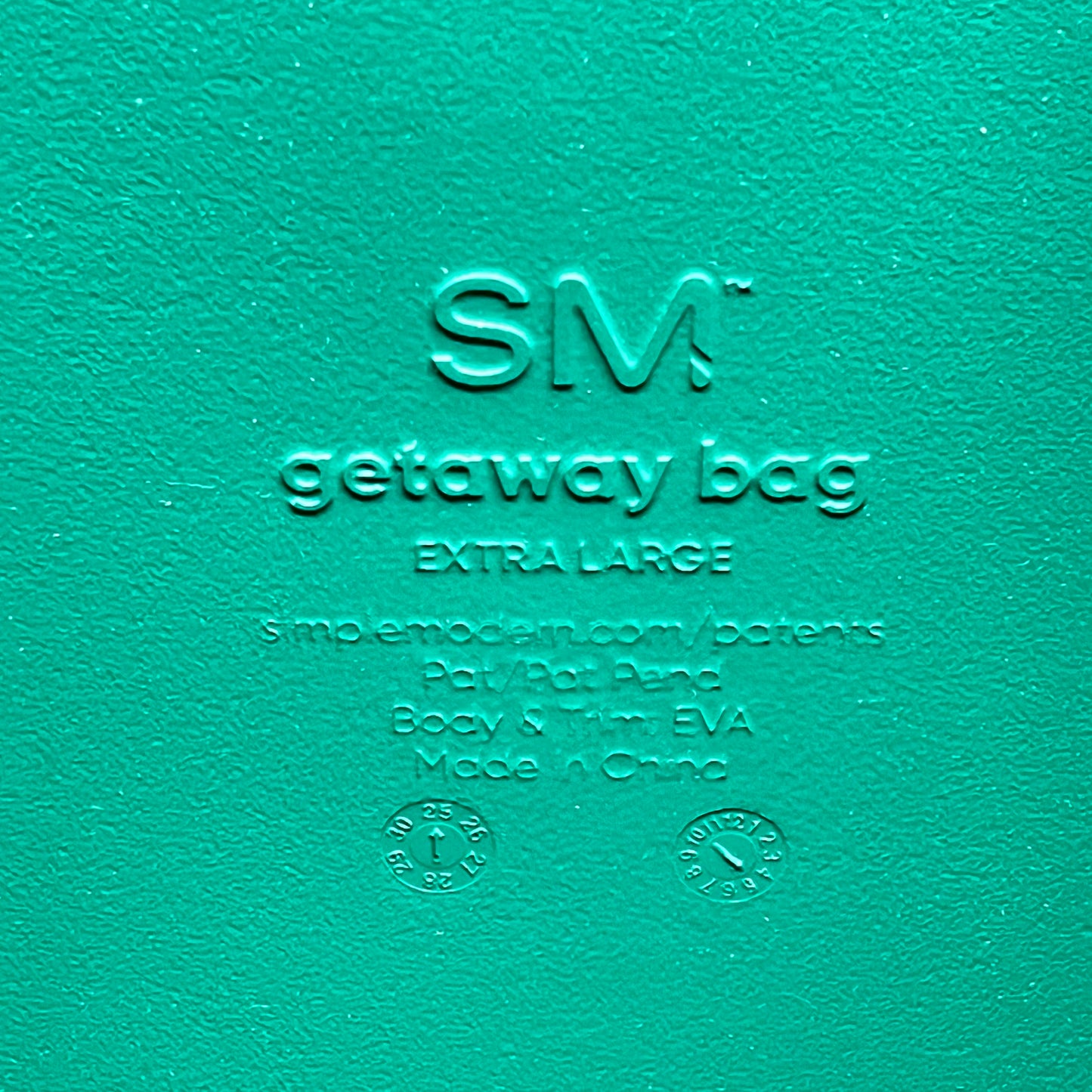 SIMPLE MODERN Getaway Bag Lightweight, Waterproof & Tiproof  XL Forest