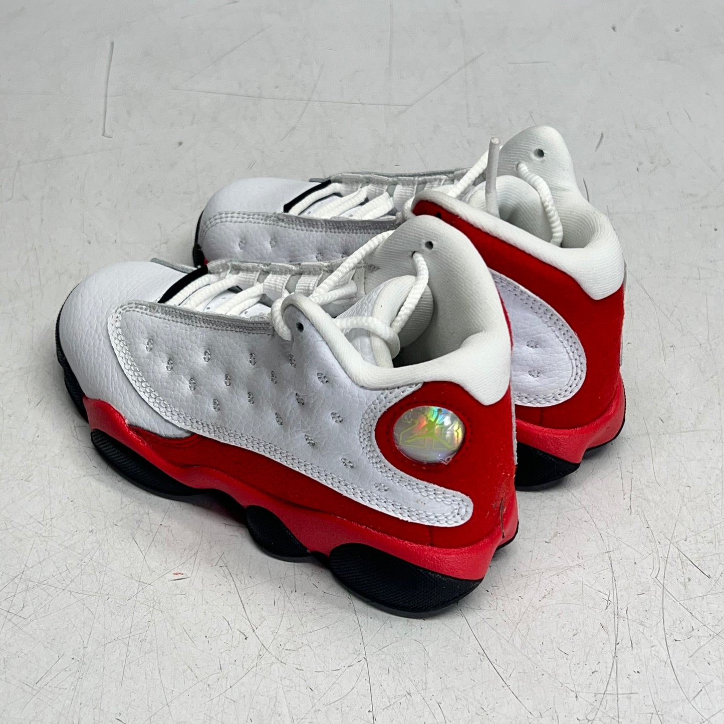 AIR JORDAN 13 Retro (ps) Sneaker Boy's Sz 11.5C White, Black True Red DJ3005 102