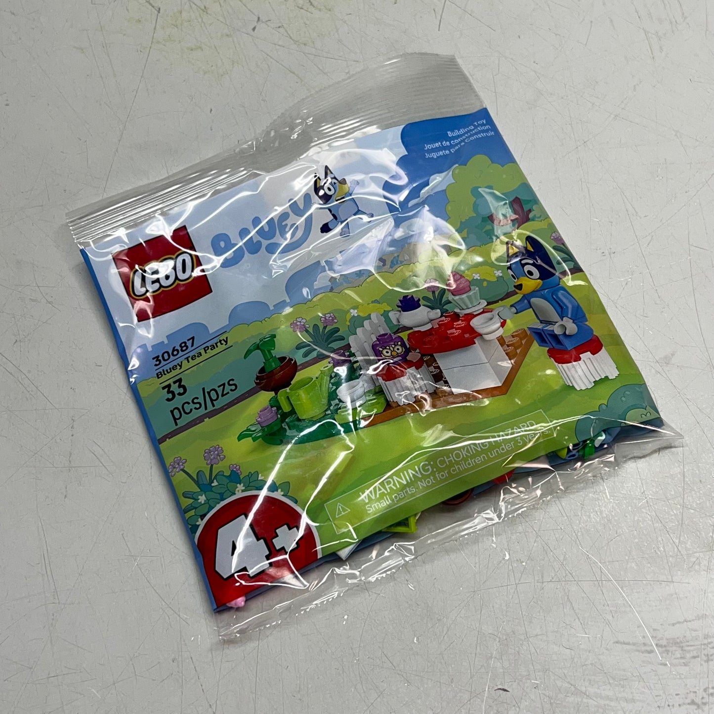 LEGO Bluey & Chattermax Tea Party Building Toy For Kids Ages 4+ 33 Piece 30687