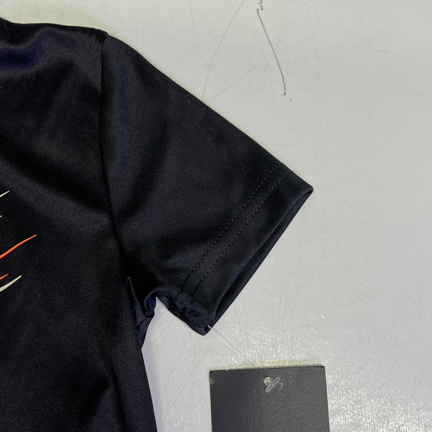 UNDER ARMOUR Toddler Woven T-Shirt & Shorts Set Boys Sz 3T Khaki/Black UASII38D