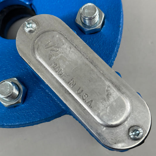 CAMPBELL  Cast Iron Well Cap/ Well Seal  6"x1-1/4" Blue SH6X1 1/4