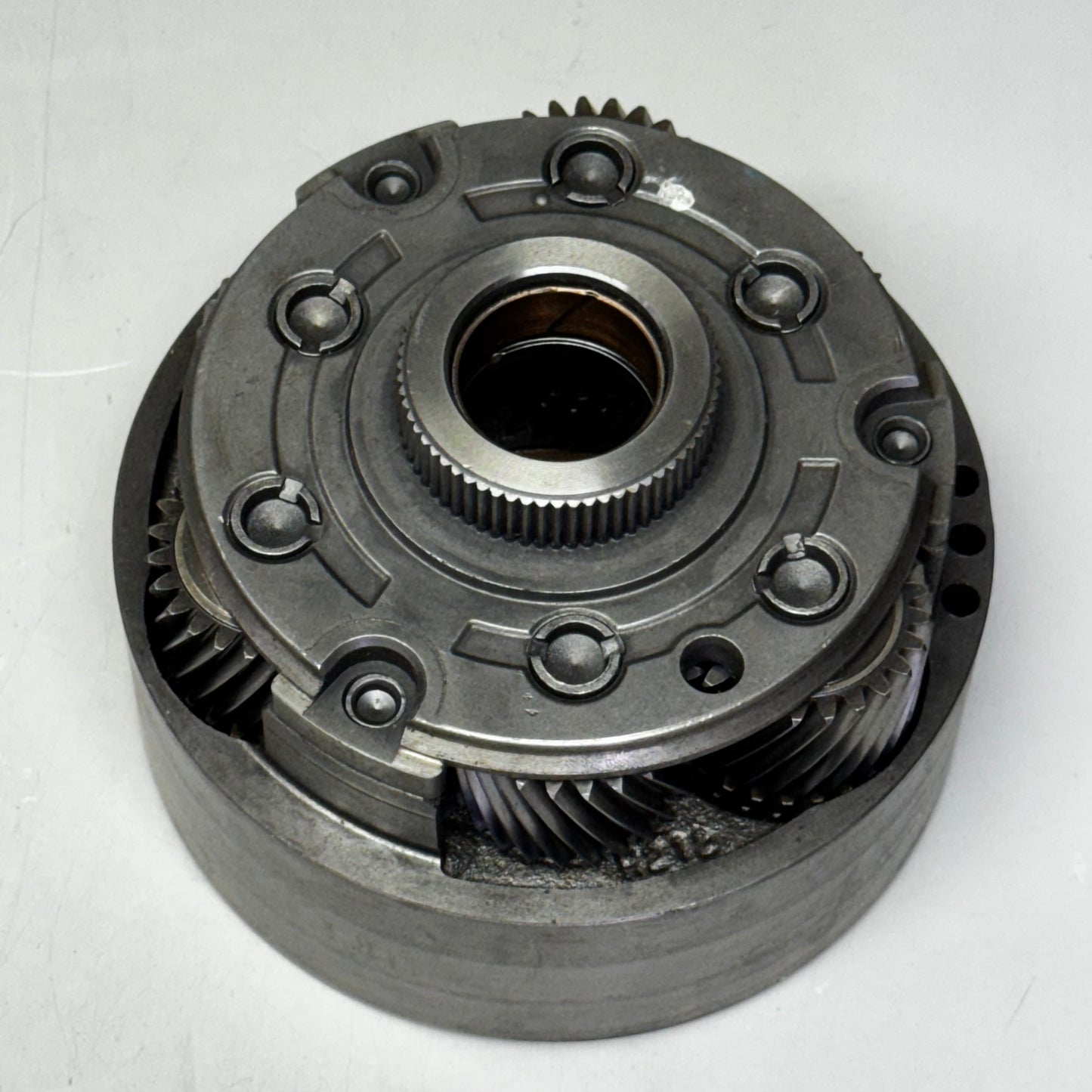 GLOBAL TRANSMISSION Transmission Planet 4"H x 5"D Gray H00822