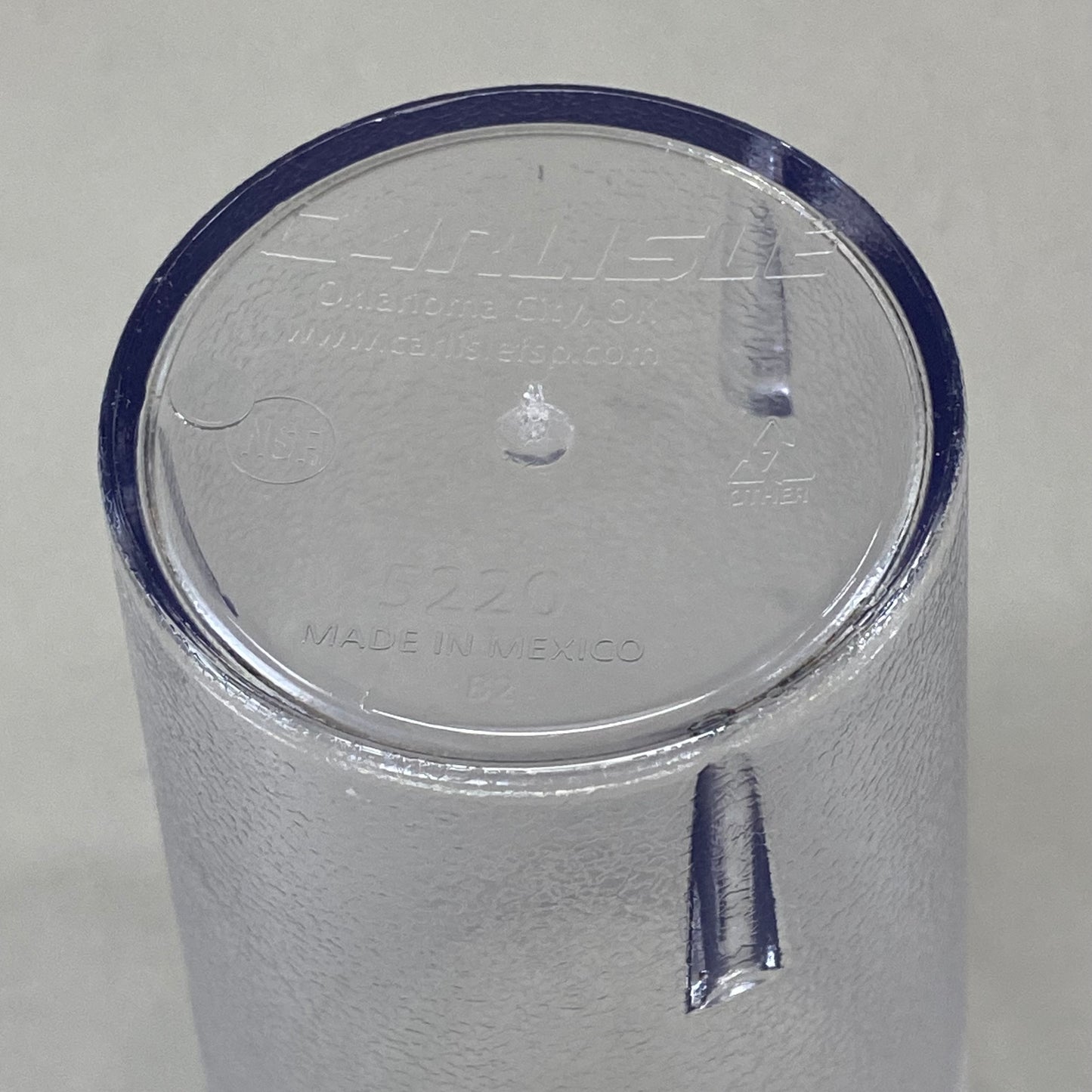 CFS BRANDS (6 Pack) Pepsi Script Tumbler Cups 20oz Clear 5220841C2