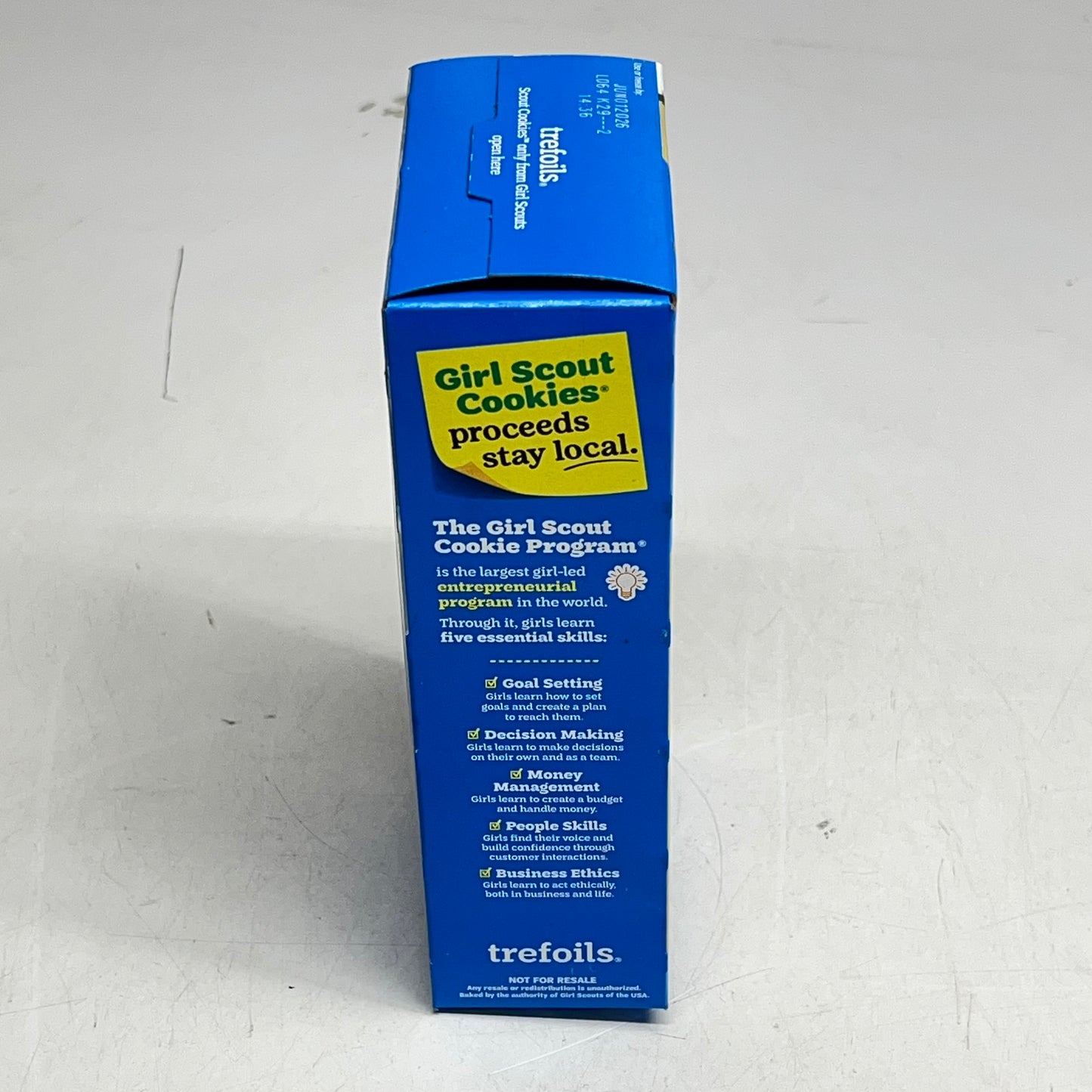 LITTLE BROWNIE BAKERS (2 PACK) Girl Scout Trefoils Cookies 9 Oz BB 06/26