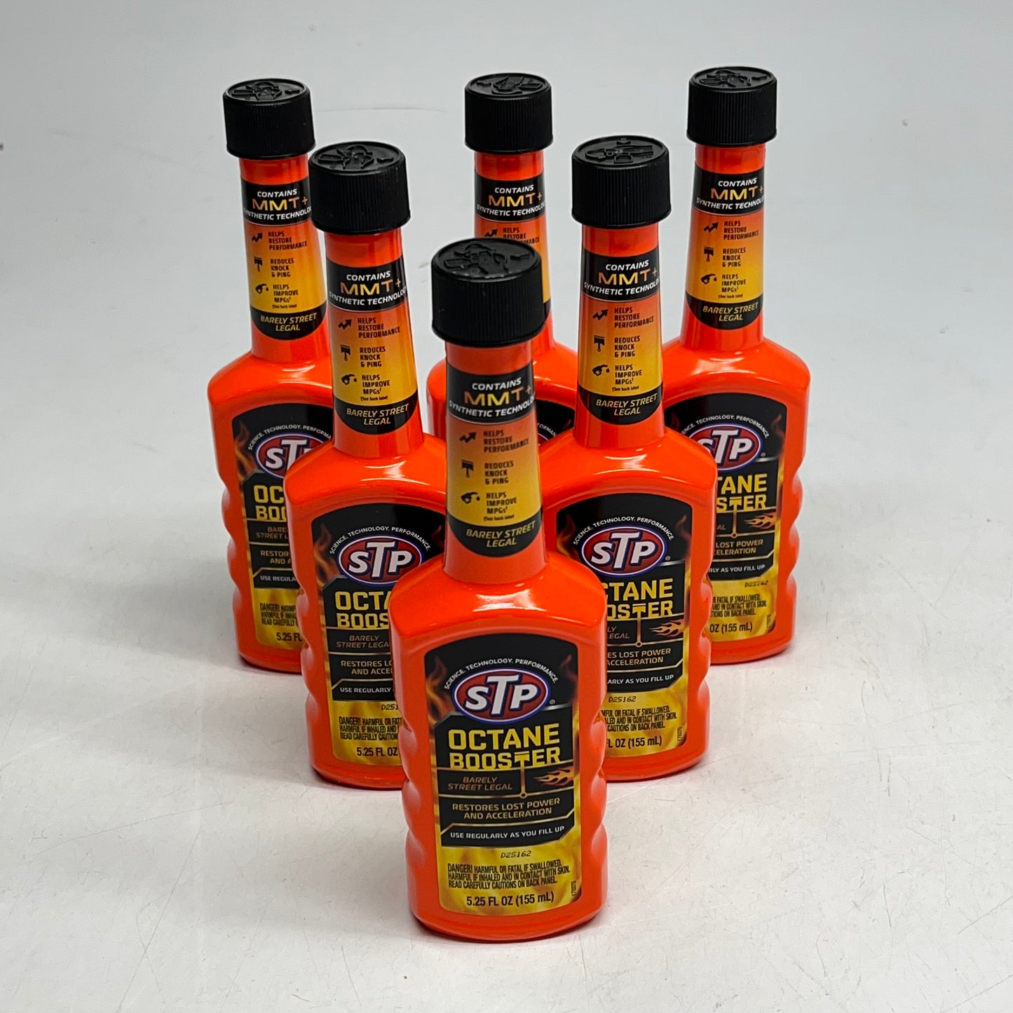 ZA@ STP (6 PACK) Octane Booster Restores Lost Power & Acceleration 2.25 fl oz  178275 A
