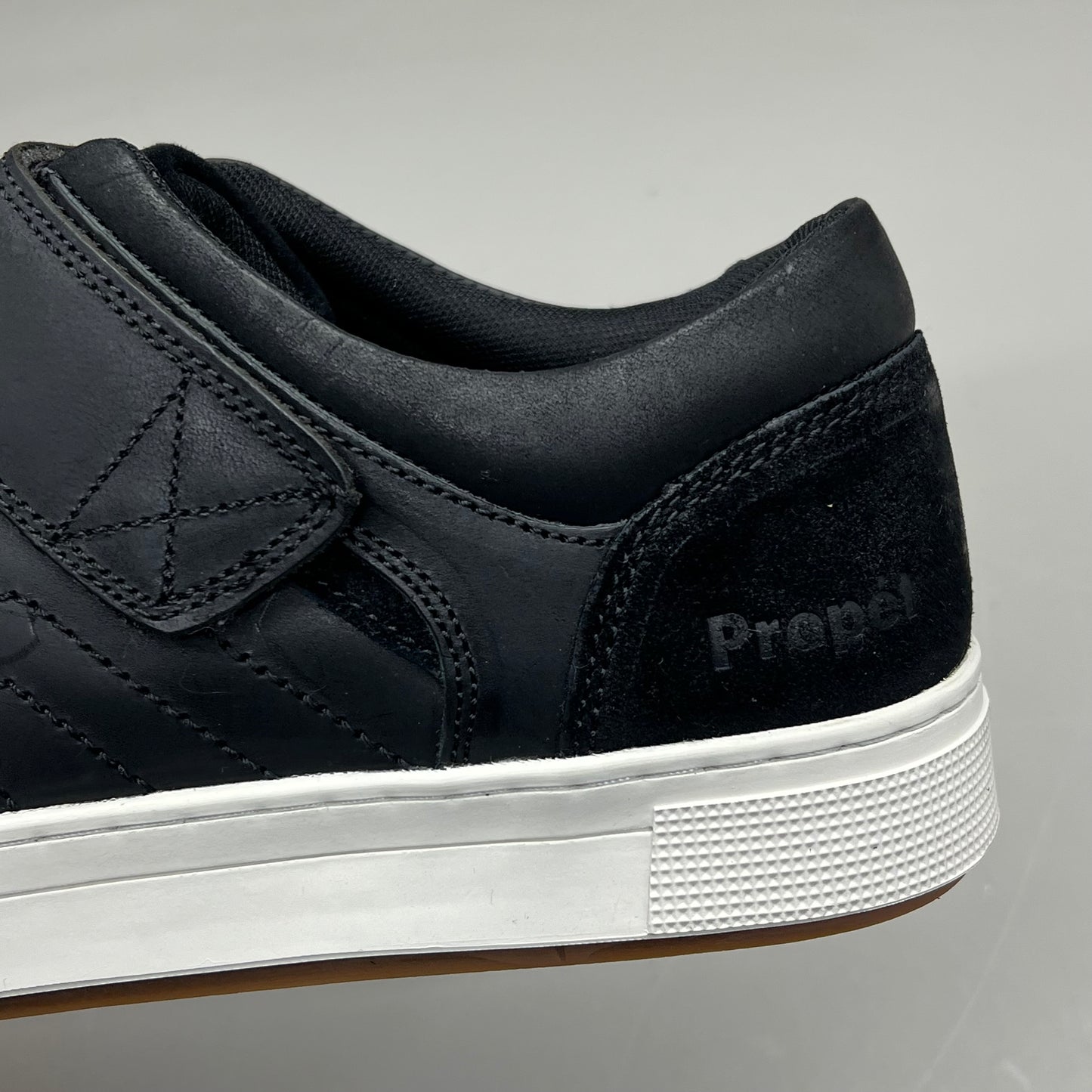 PROPET Kade Strap Sneaker Adjustable Diabetic Men's Sz 12 X(3E) Black MCA043L