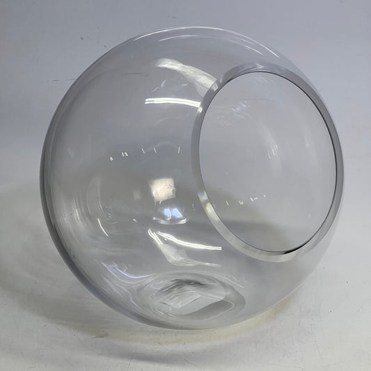 TERRAIN Slanted Hurricane Glass Sz 5.5"D x 8"H, 101556736