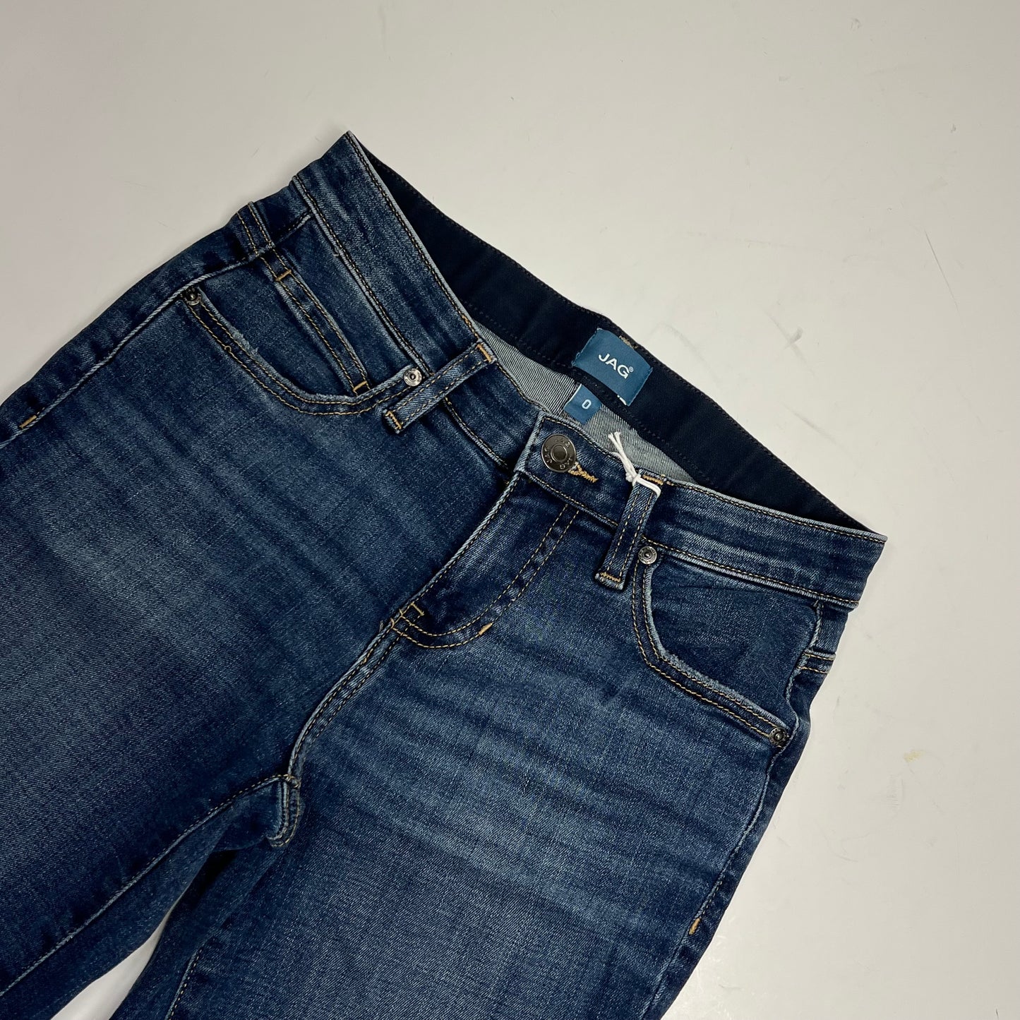 SILVER JEANS CO Eloise Boot Elastic Waist Jean Women's Sz 0/32 San Antonio Blue