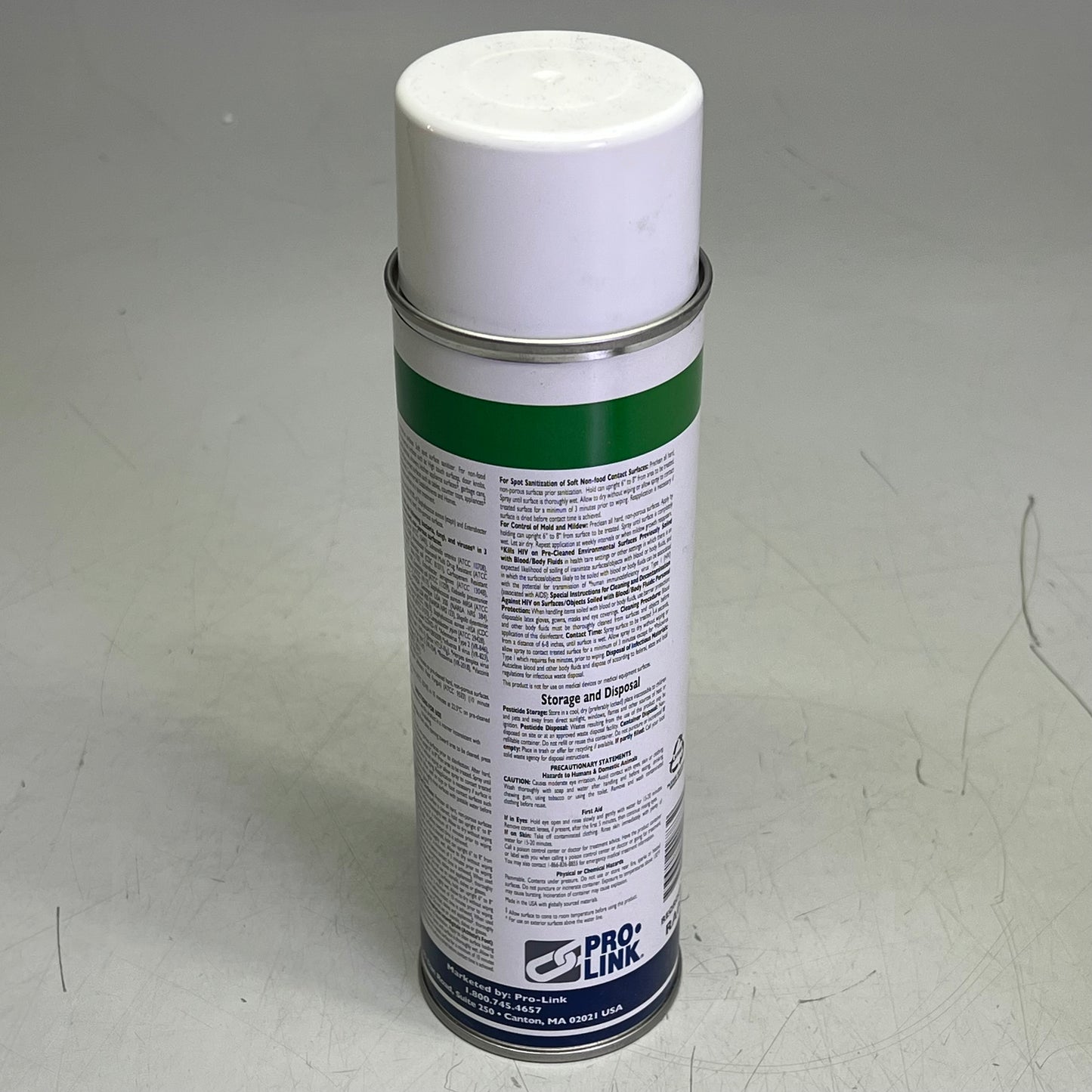 PRO LINK (2 PACK) Disinfectant Spray Multi Surface Disinfectant Lemon Scent 17oz