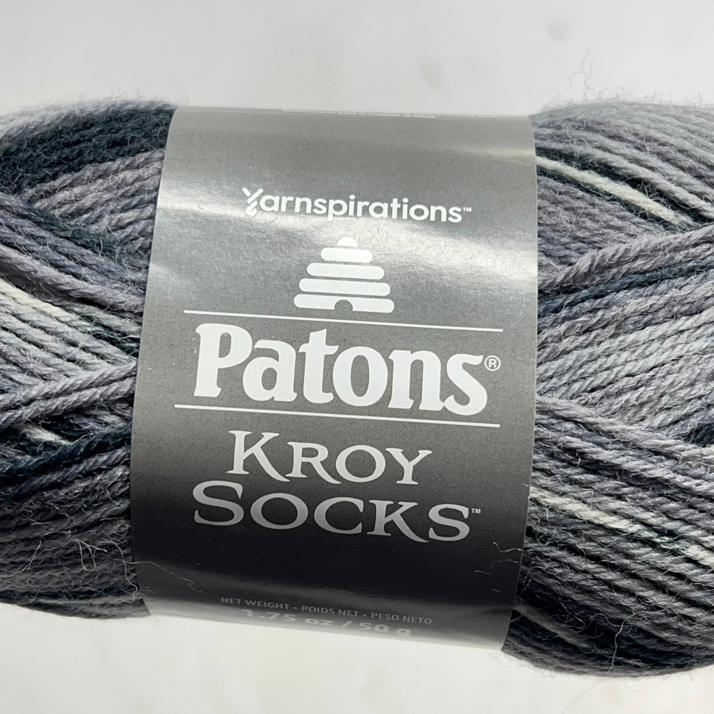 PATONS (3 PACK) Kroy Socks Yarn For Garments & More 166 Yds Tourmaline Stripes