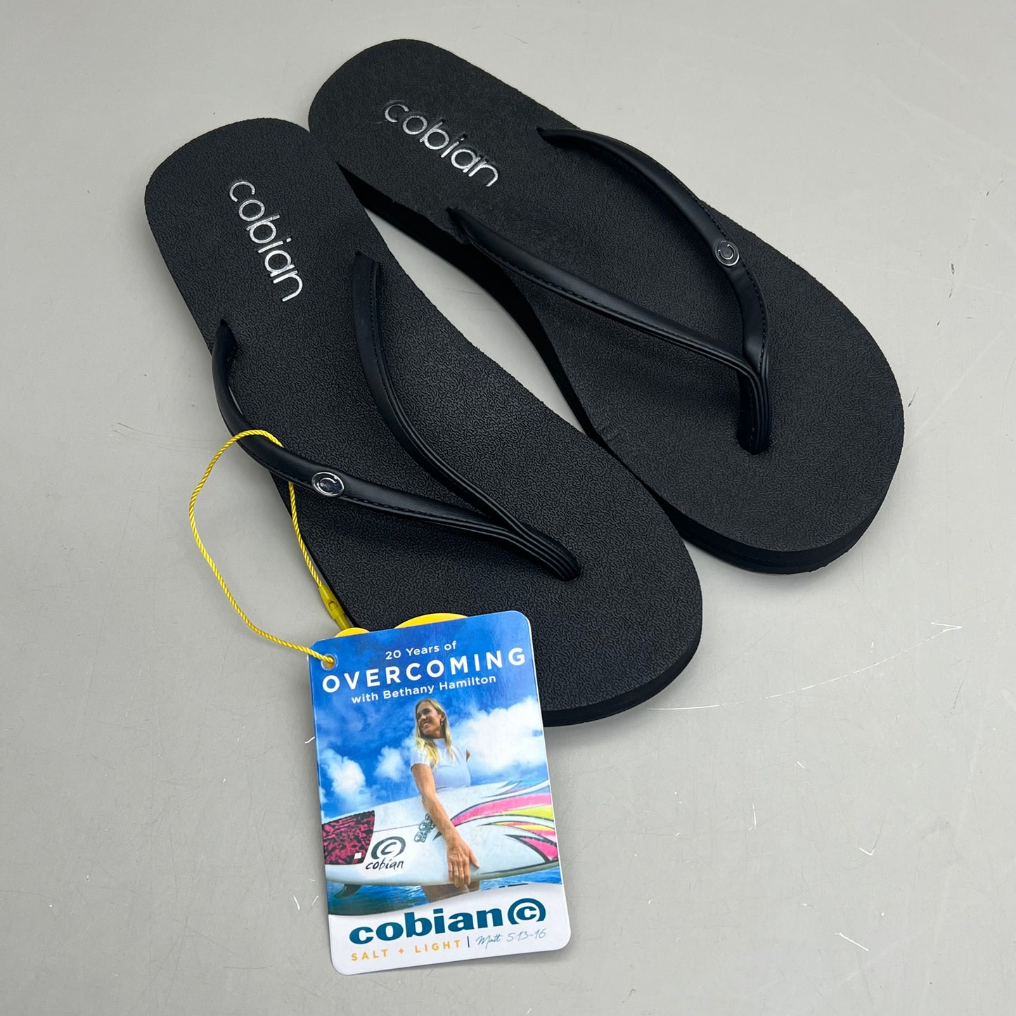 COBIAN Nia's Bounce 2 Synthetic Leather Women's Sz 7, EU 37  Black NIA25-001-7