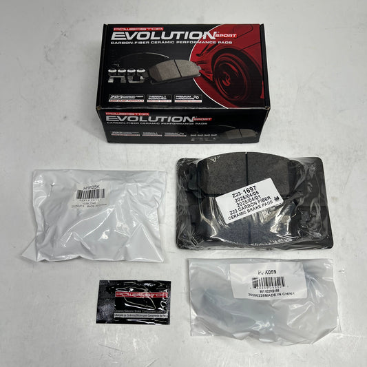 POWER STOP Evolution Sport Brake Pad Set for Acura & Honda Models Z23-1697