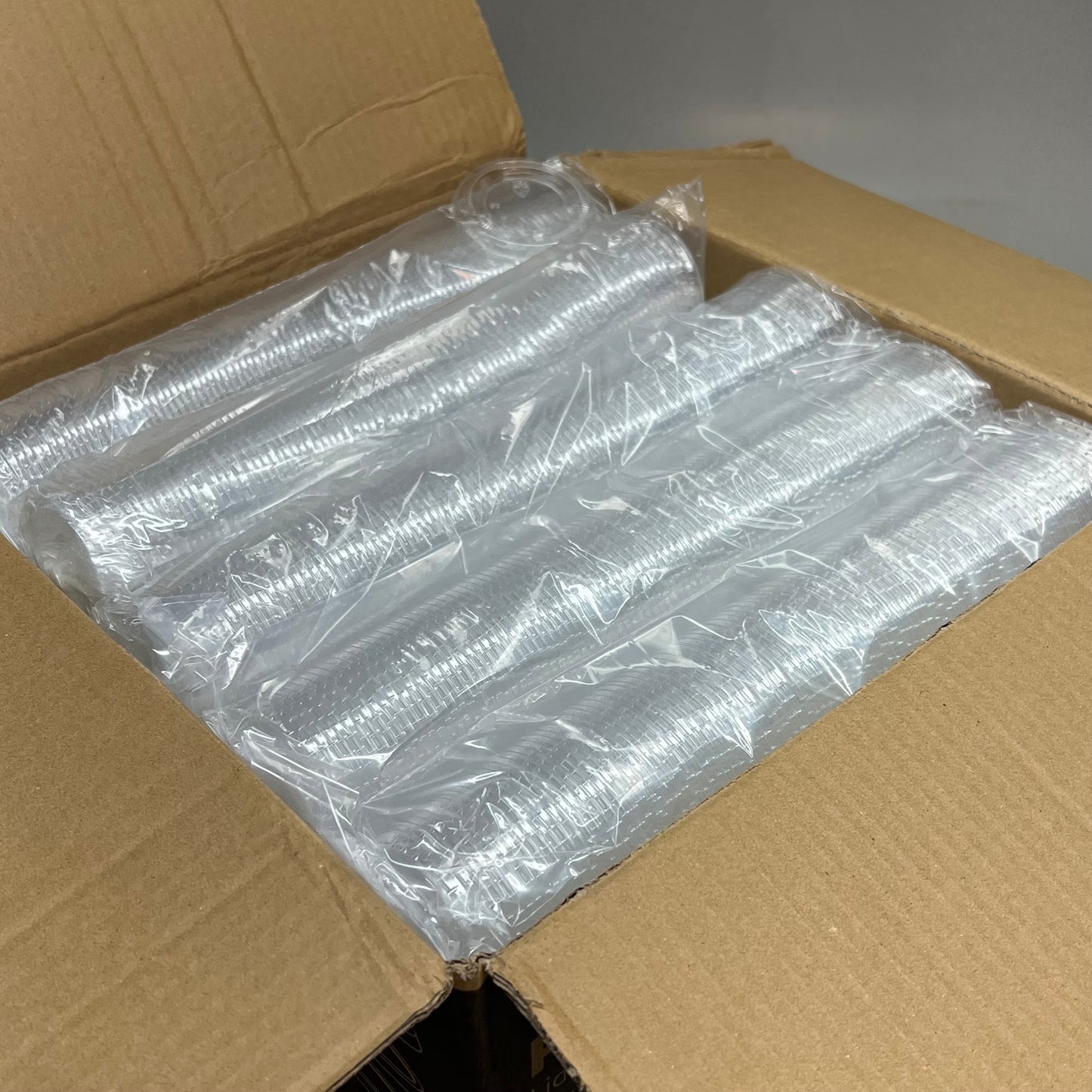 ZA@ EVO PAK (2,500 PACK) Tight Fitting Portion Cup Lids PET Fits 1.5/2.0/2.5oz Clear LCP2