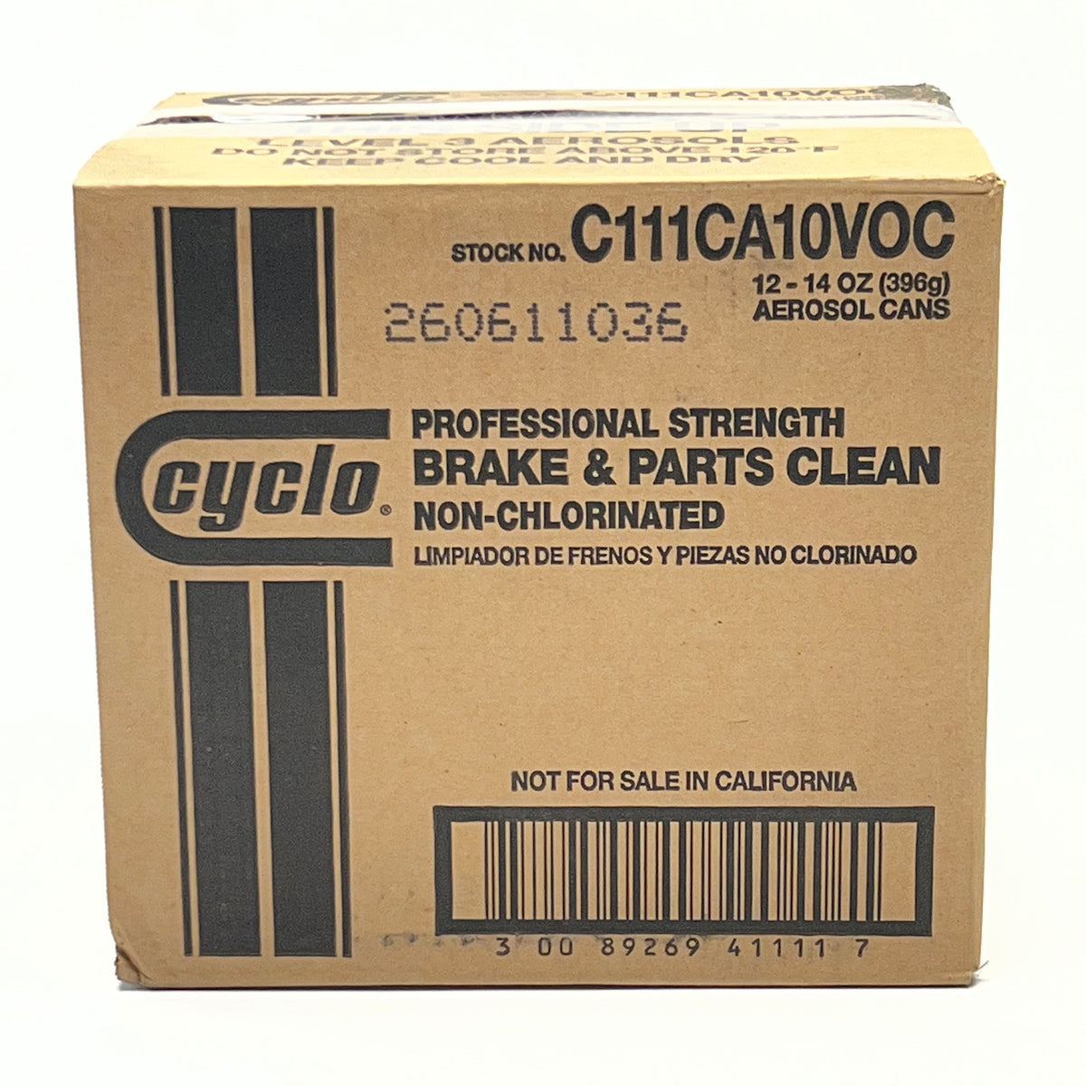 CYCLO (12 PACK) Brake & Parts Clean Non-chlorinated 14 oz. C11CA10VOC