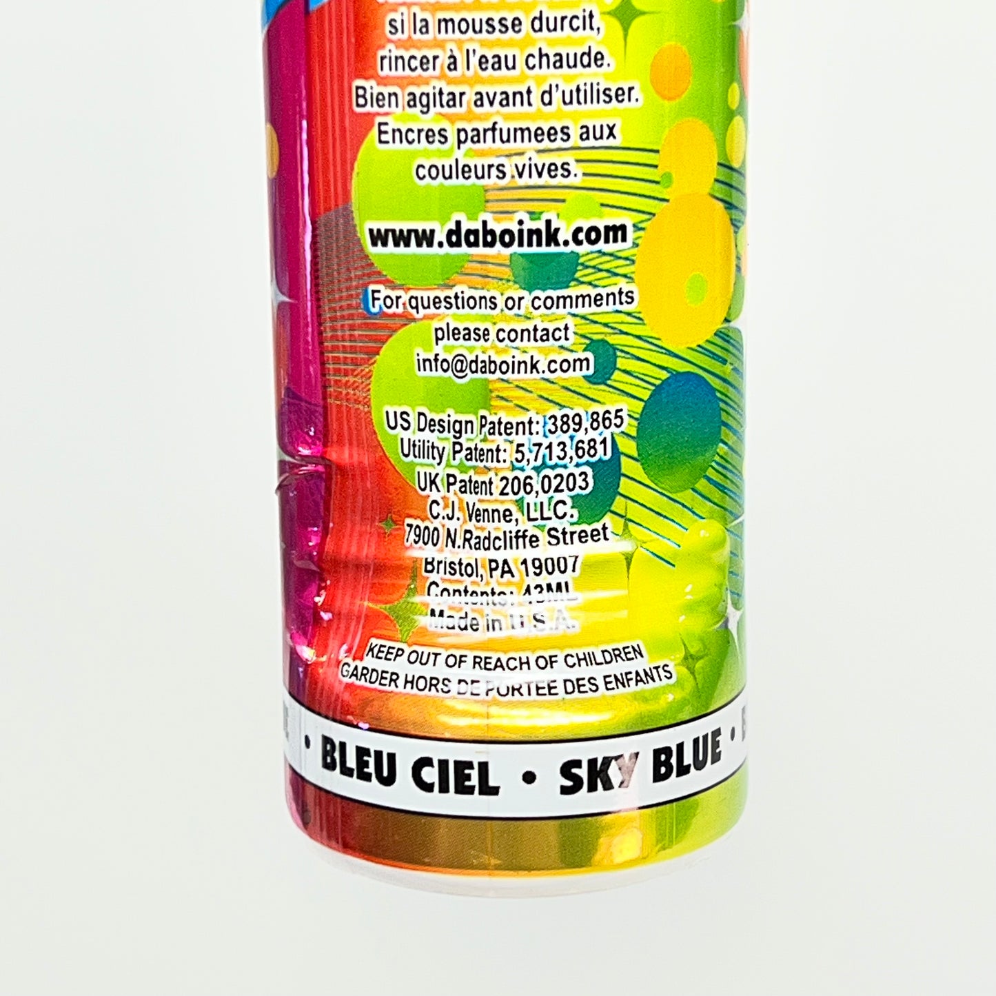 DAB O INK (12 PACK) Sunsational Bingo Marker Bright Ink 43ml/1.4 oz Sky Blue C26