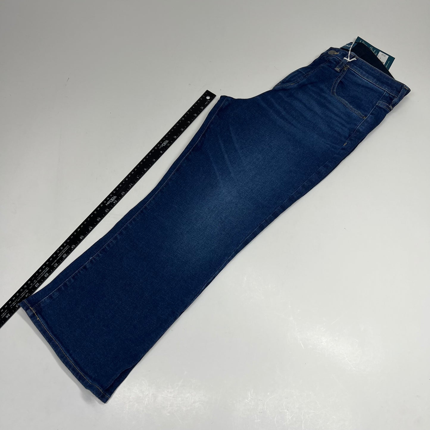 JAG Phoebe High Rise Cropped Boot Women's Sz 12/26 Persian Blue J2961SAT425