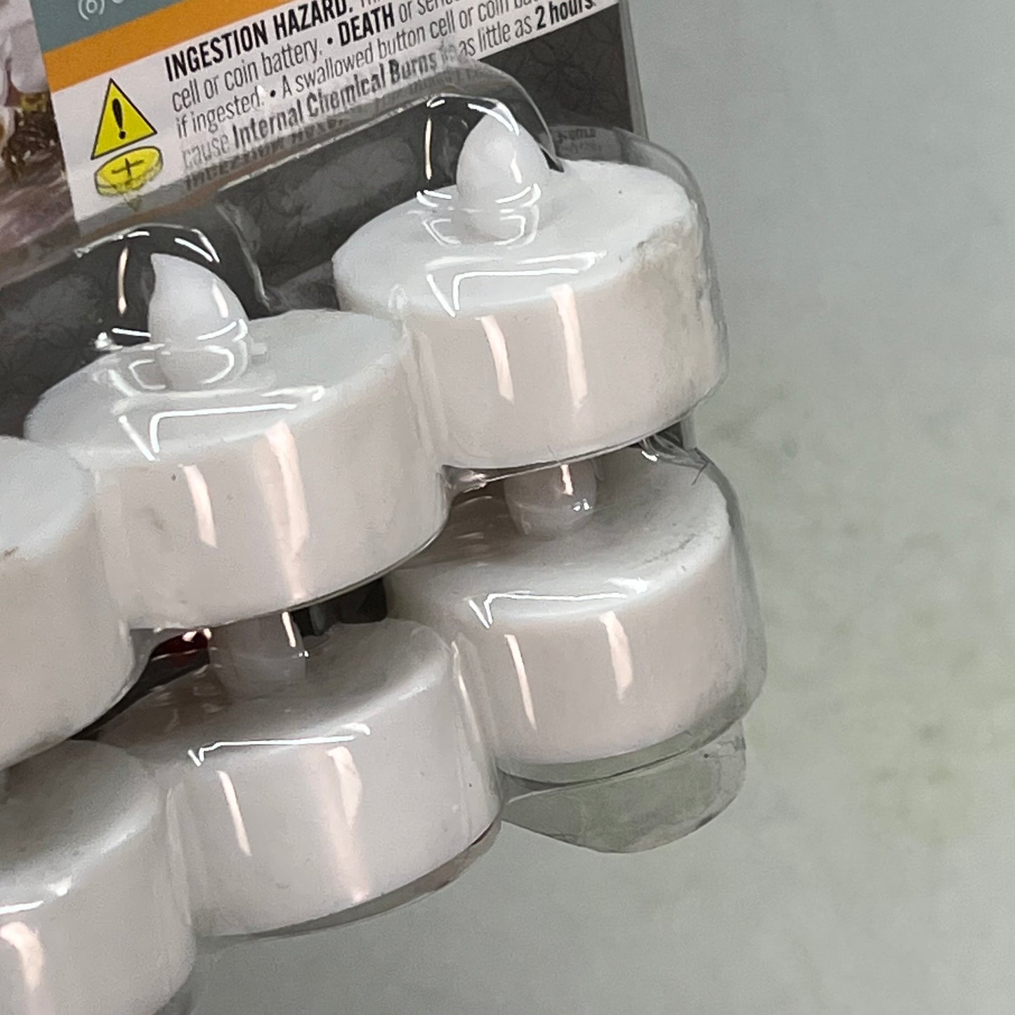 EVERLASTING GLOW (4 PACK, 6 LIGHTS EACH) LED Tea Lights Soft Glow Flicker 23097