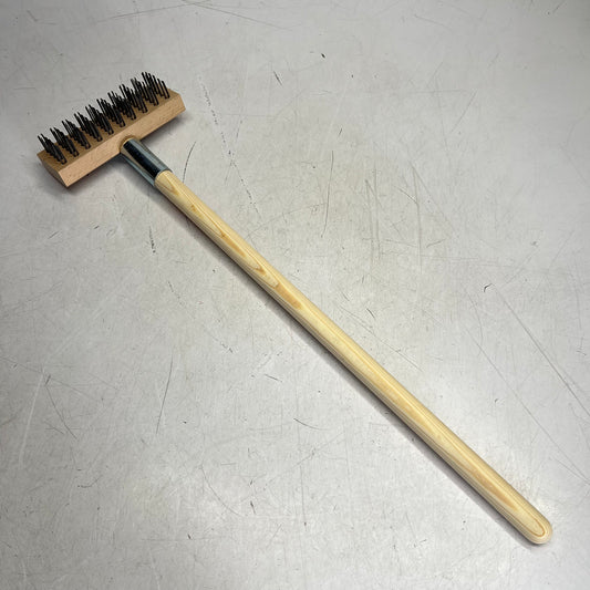 CARLISLE Oven Grill Brush & Scraper W/ Handle  30" Natural 36372500