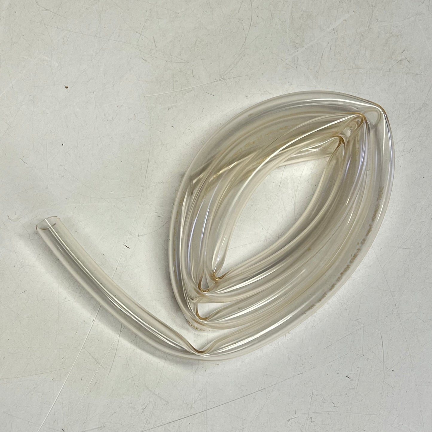 SAINT GOBAIN Tygon Flexible Laboratory Tubing 1/2"I.D. 5/8"O.D. 5' Clear E-36|03