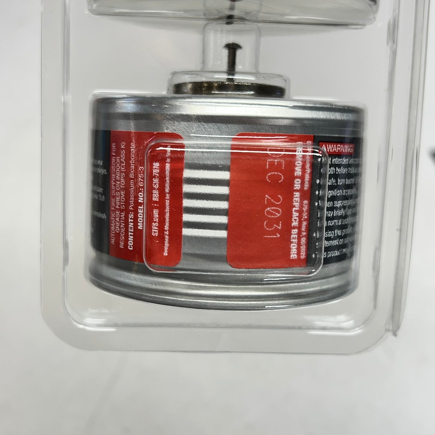 STOVETOP FIRE STOP  (2 PACK) Rangehood Automatic Fire Suppressors 675-3