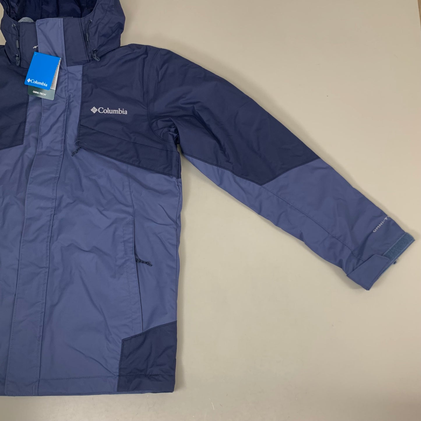 COLUMBIA Bugaboo II Fleece Interchange Jacket Men's Sz XXL Navy Blue 1800661477