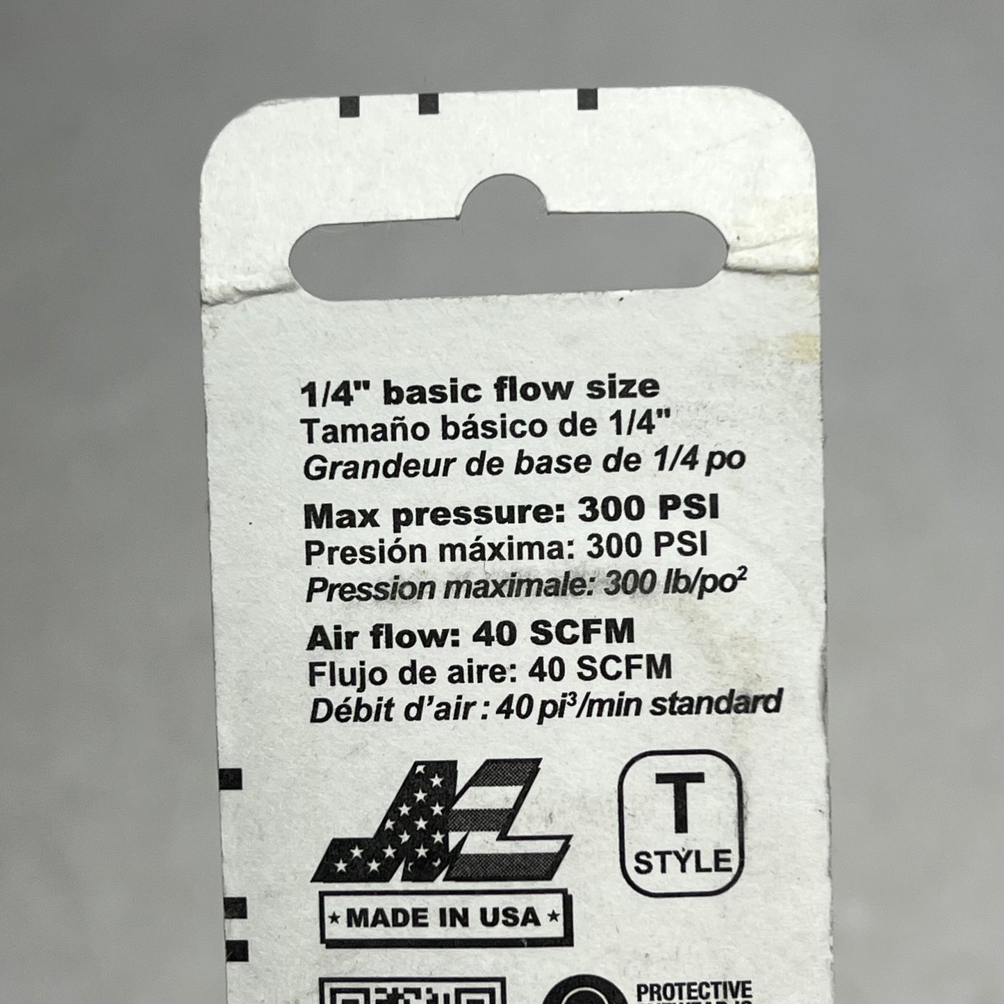 ZA@ LISLE (2 PACK, 2 EACH) T-style Plugs  Female 1/4" FNPT Hardened Steel
