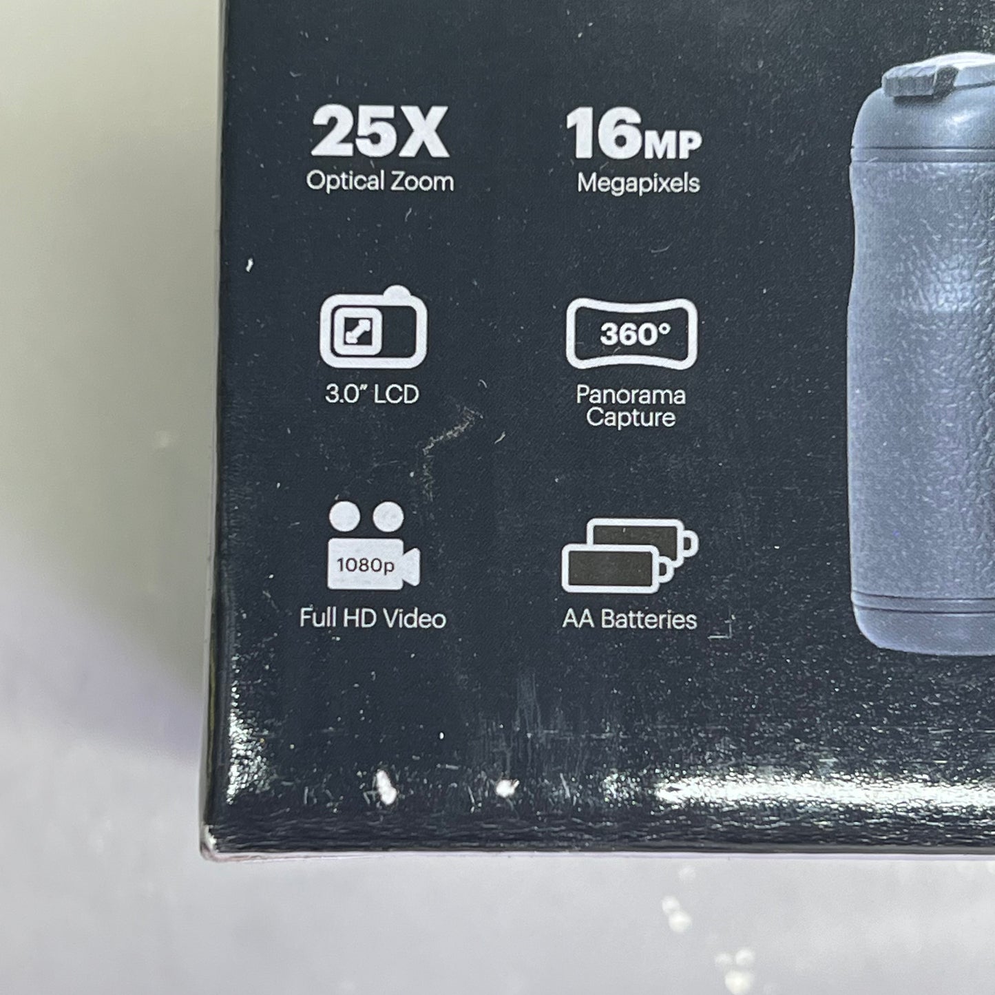 ZA@ KODAK PIXPRO Astro Zoom Digital Camera 25X Optical Zoom Black AZ255 Like New