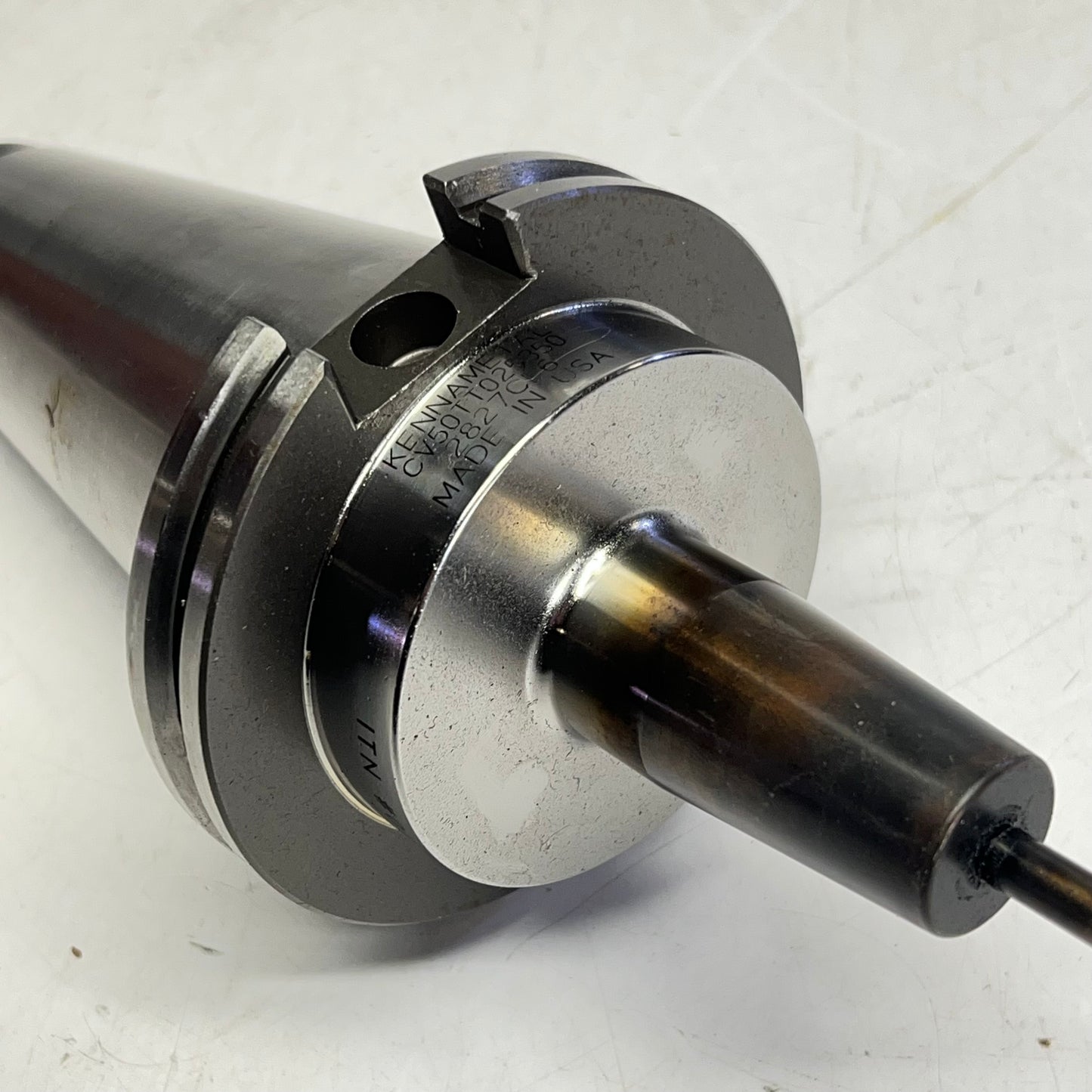 KENNAMETAL CNC Taper Style Tool Holder W/ Bit ~ 3/16" CV50EM075775 (Used)