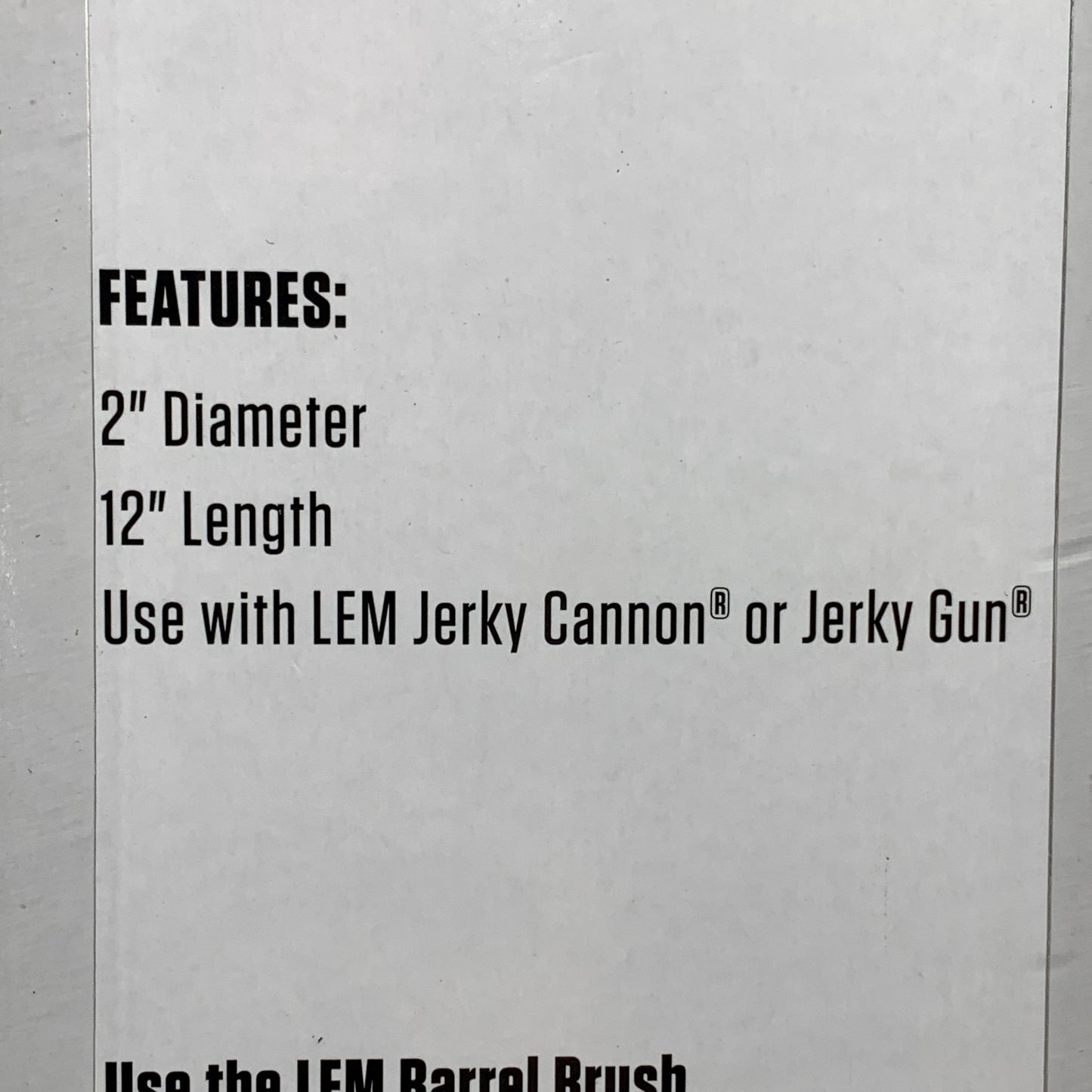 LEM (2 PACK) Barrel Stomper for Jerky Cannon & Gun 2" Diameter 468P