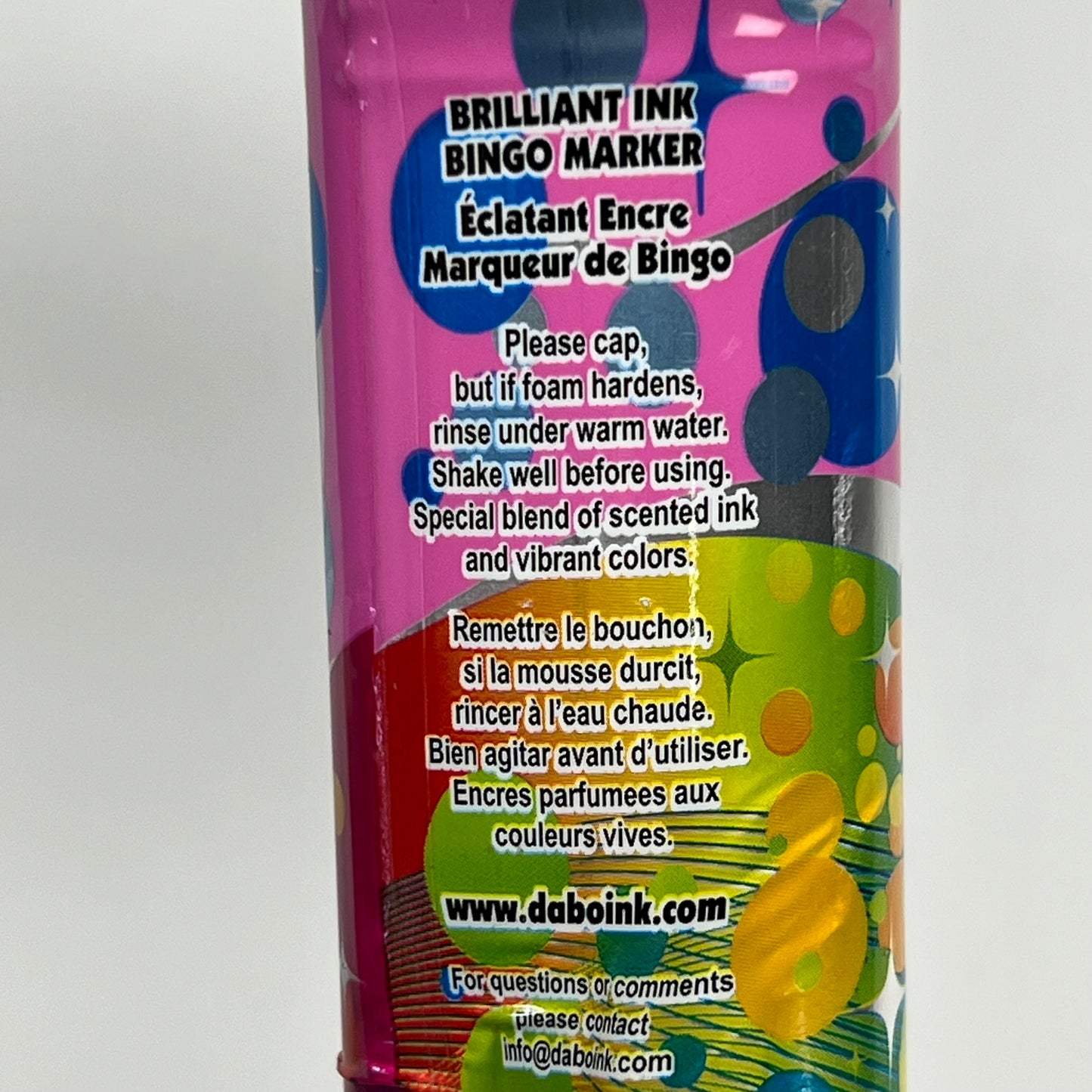 DAB O INK (12 PACK) Sunsational Bingo Marker Bright Ink 43ml/1.4 oz Pink C26