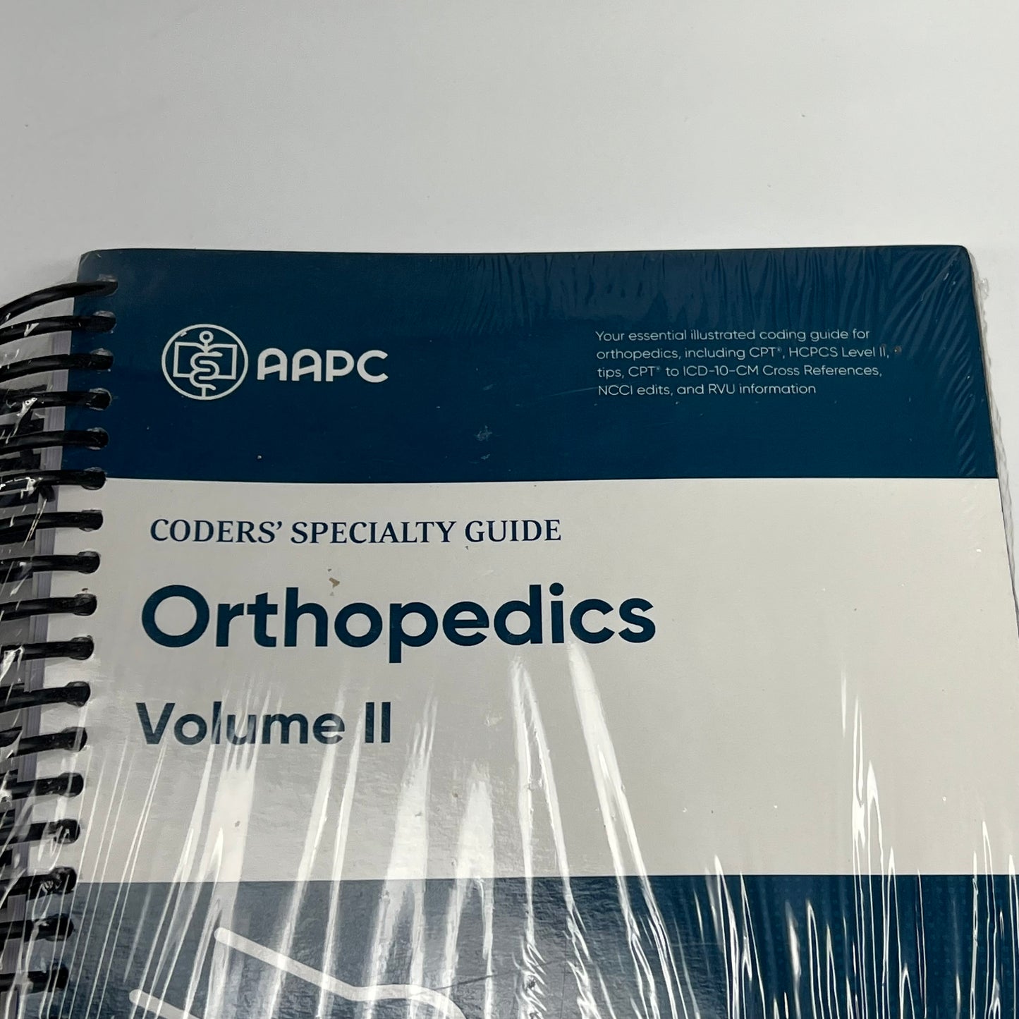 AAPC Coders Specialty Guide 2026 Othopedics Vol 1 & 2 Paperback Spiral Books