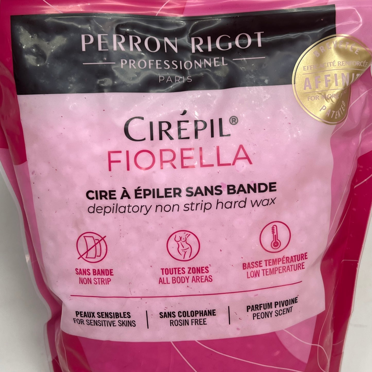 PERRON RIGOT Cireoil Fiorella Hard Wax Beads Peony Scent 800g Pink BB 12/27