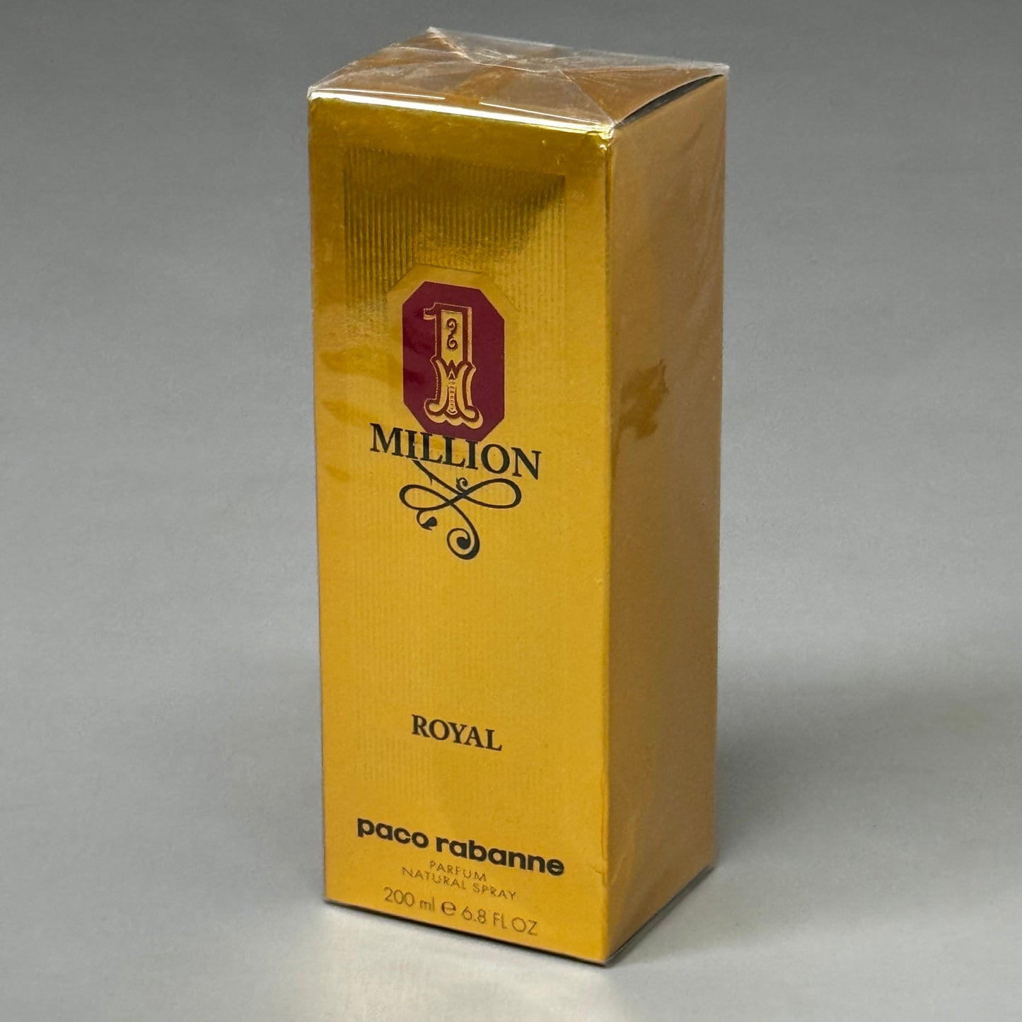 PACO RABANNE 1 Million Royal Warm Woods Scent 6.8oz Black/Gold/Red 2613423